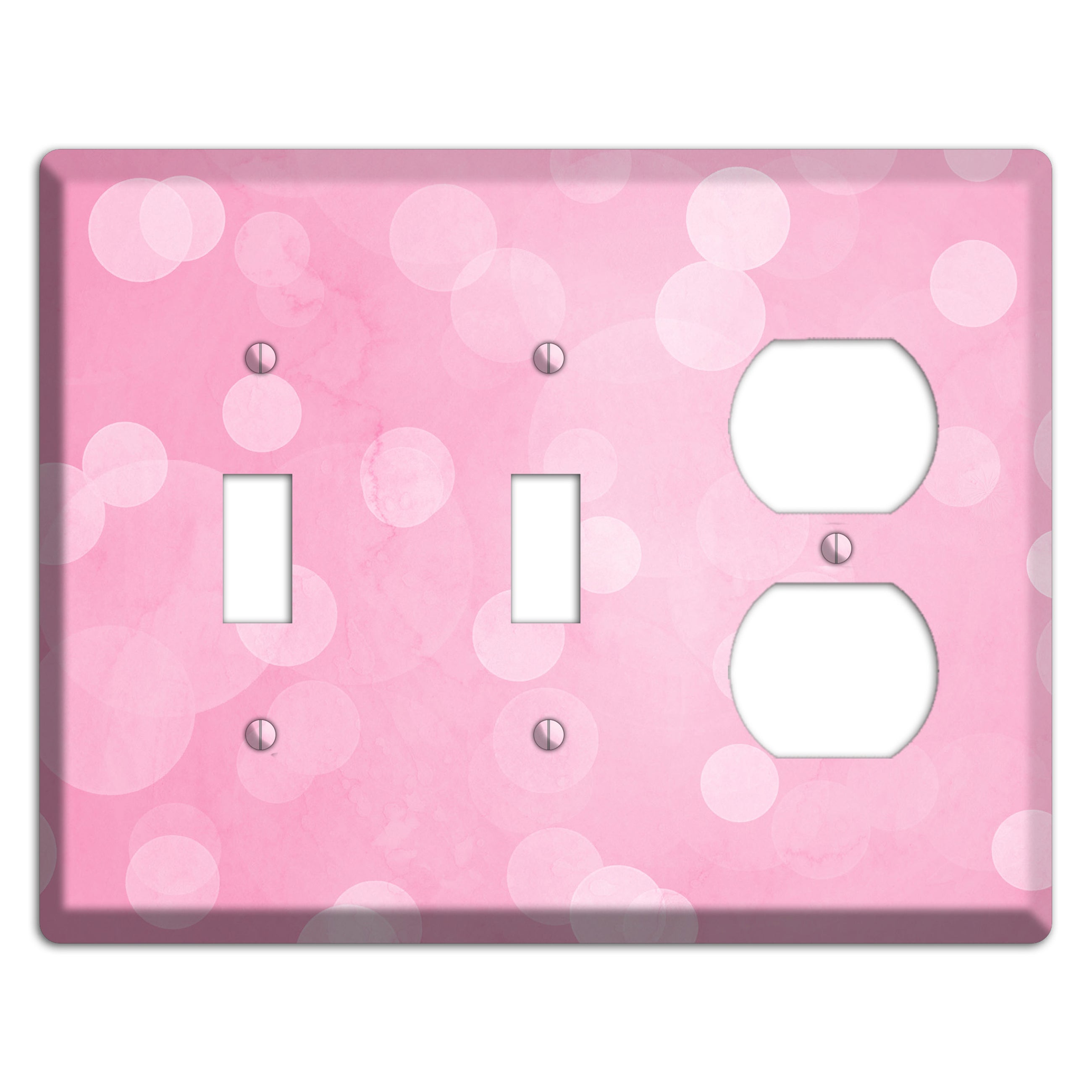 purple Pizzaz Pink Texture 2 Toggle / Duplex Wallplate