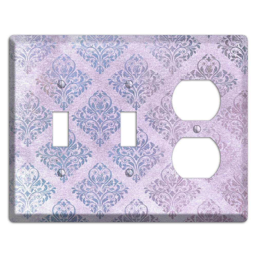 Logan Whimsical Damask 2 Toggle / Duplex Wallplate