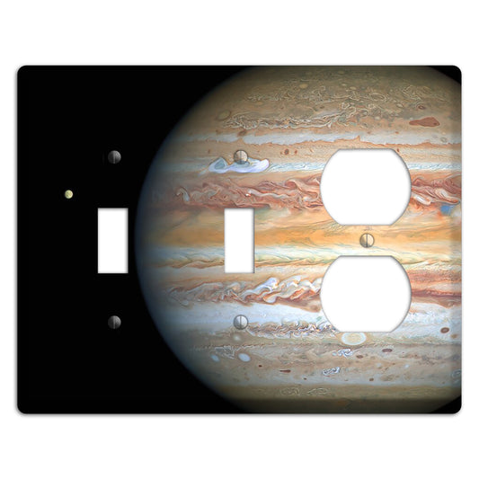 Hubble's View of Jupiter and Europa 2 Toggle / Duplex Wallplate