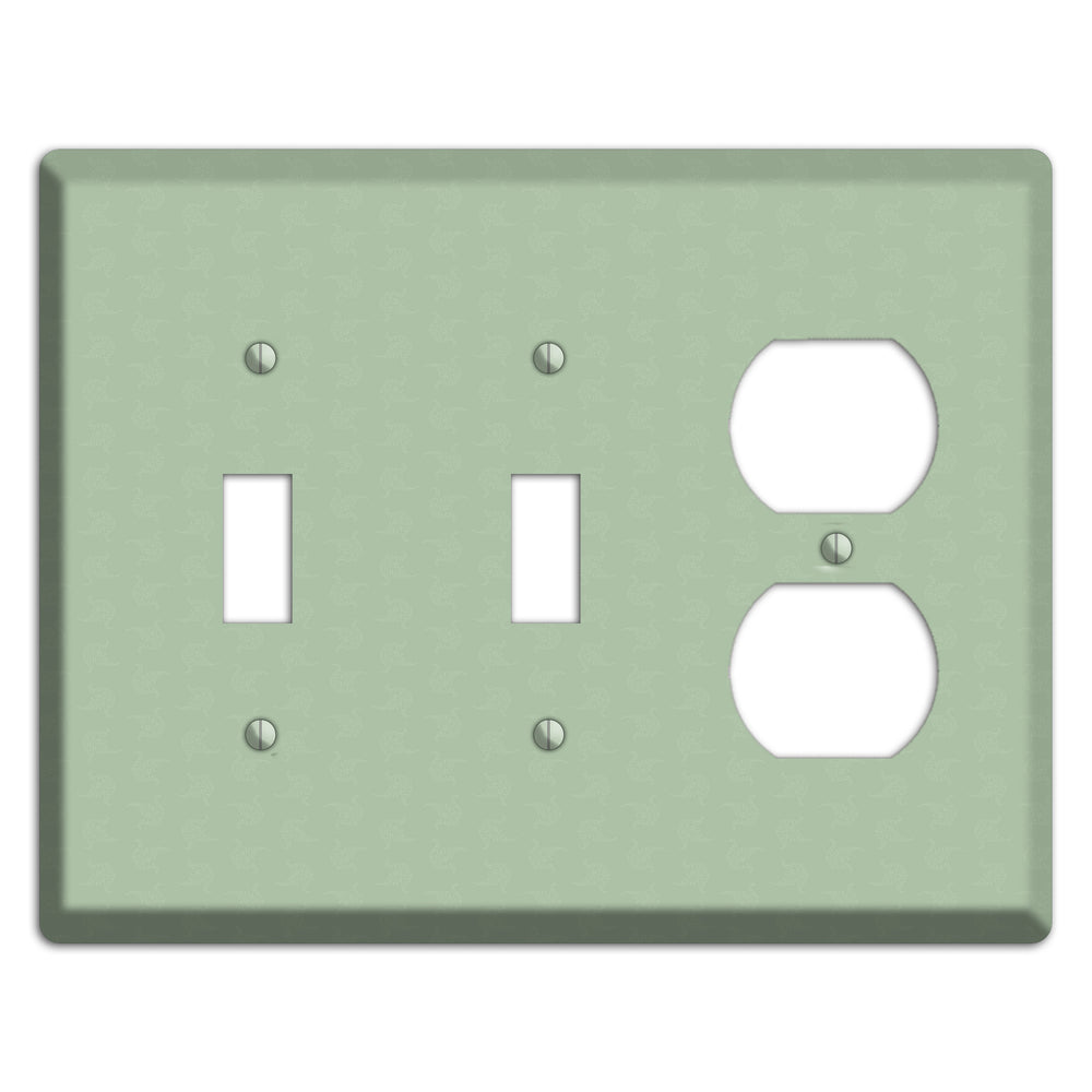 Sage Tiny Cartouche 2 Toggle / Duplex Wallplate