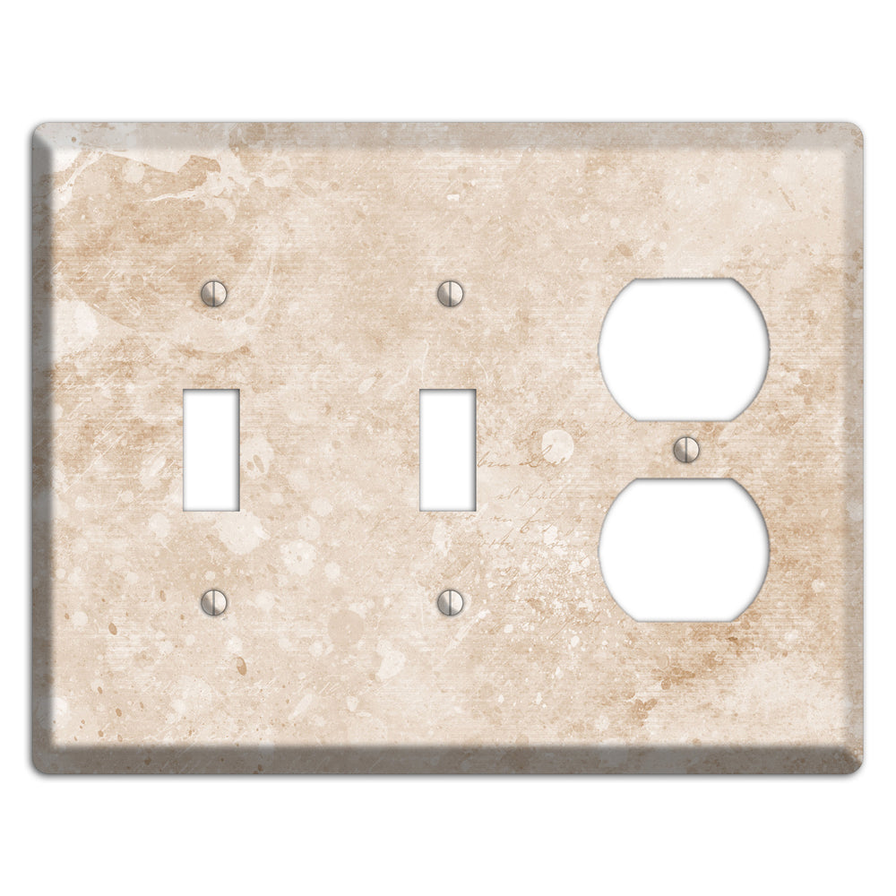 Logan Whimsical Damask 2 Toggle / Duplex Wallplate