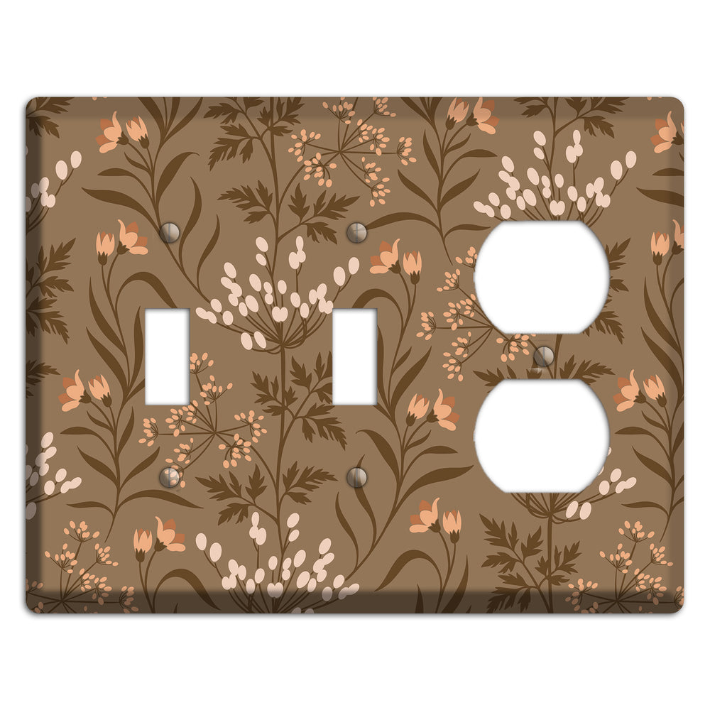 Fall Floral 2 2 Toggle / Duplex Wallplate