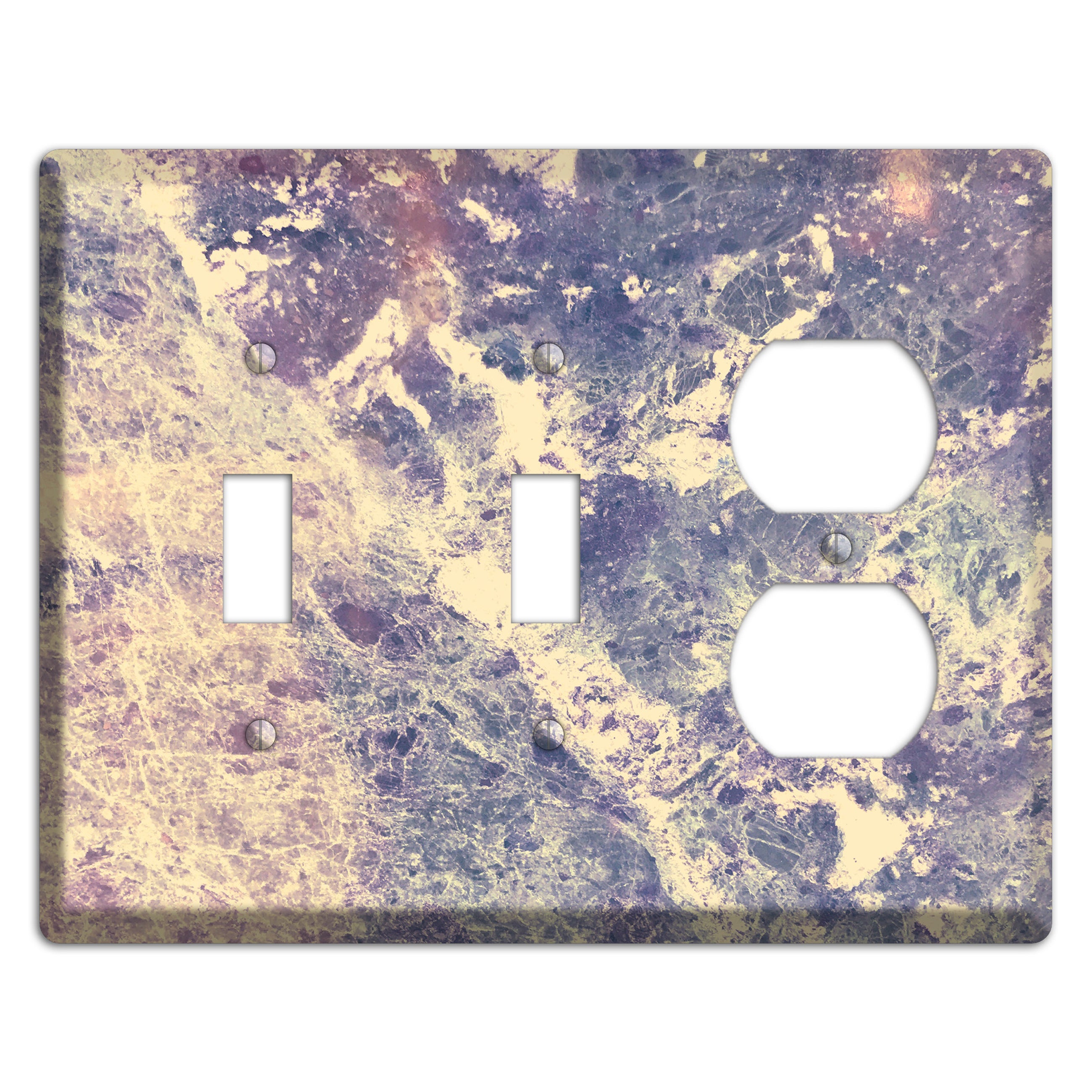 Manatee Marble 2 Toggle / Duplex Wallplate