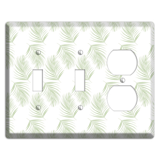 Leaves Style GG 2 Toggle / Duplex Wallplate
