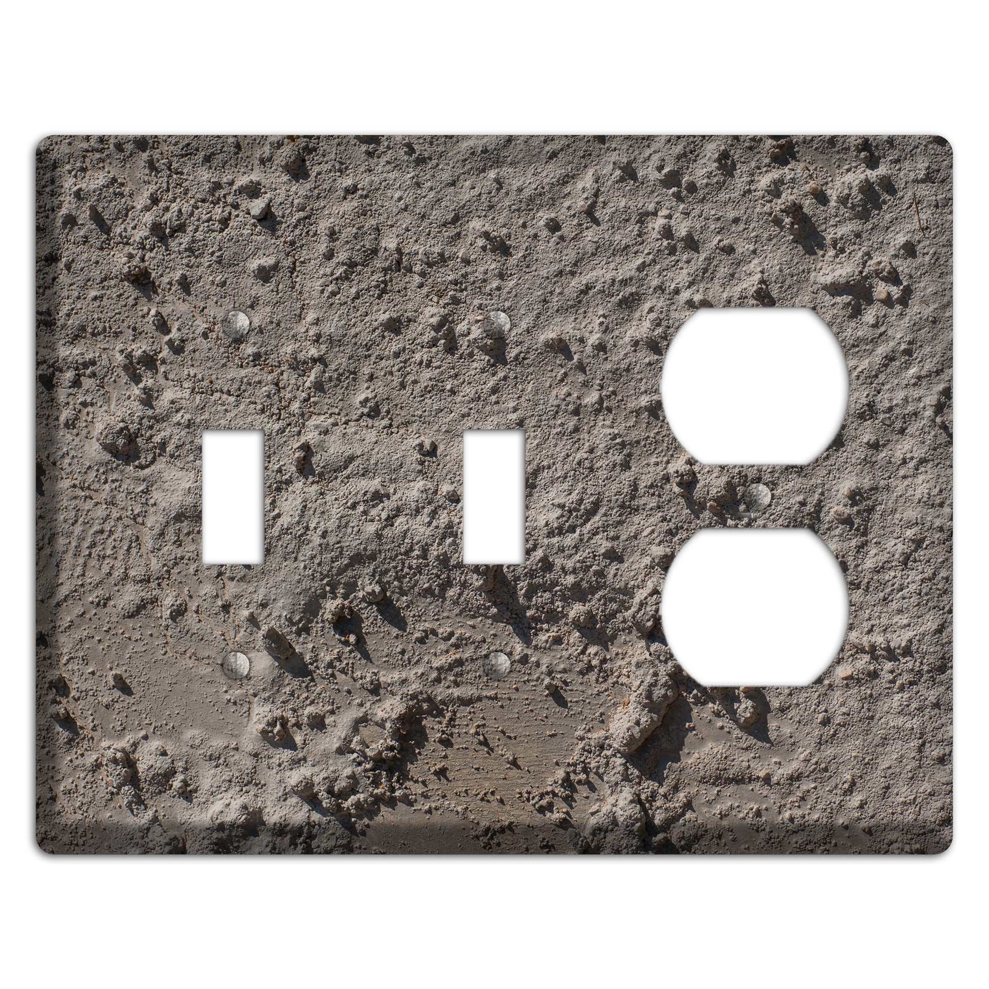 Plaster 3 2 Toggle / Duplex Wallplate