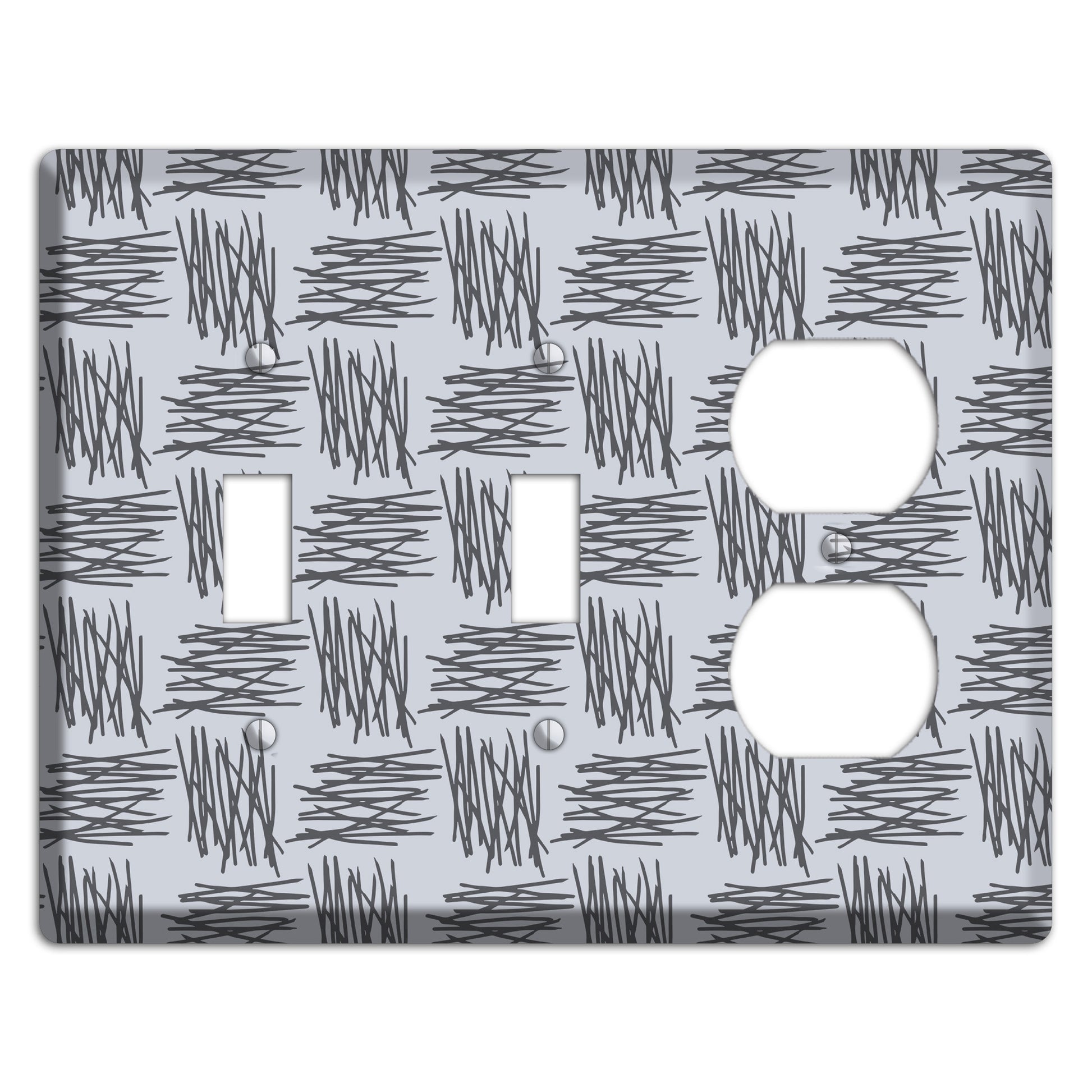 Abstract 10 2 Toggle / Duplex Wallplate