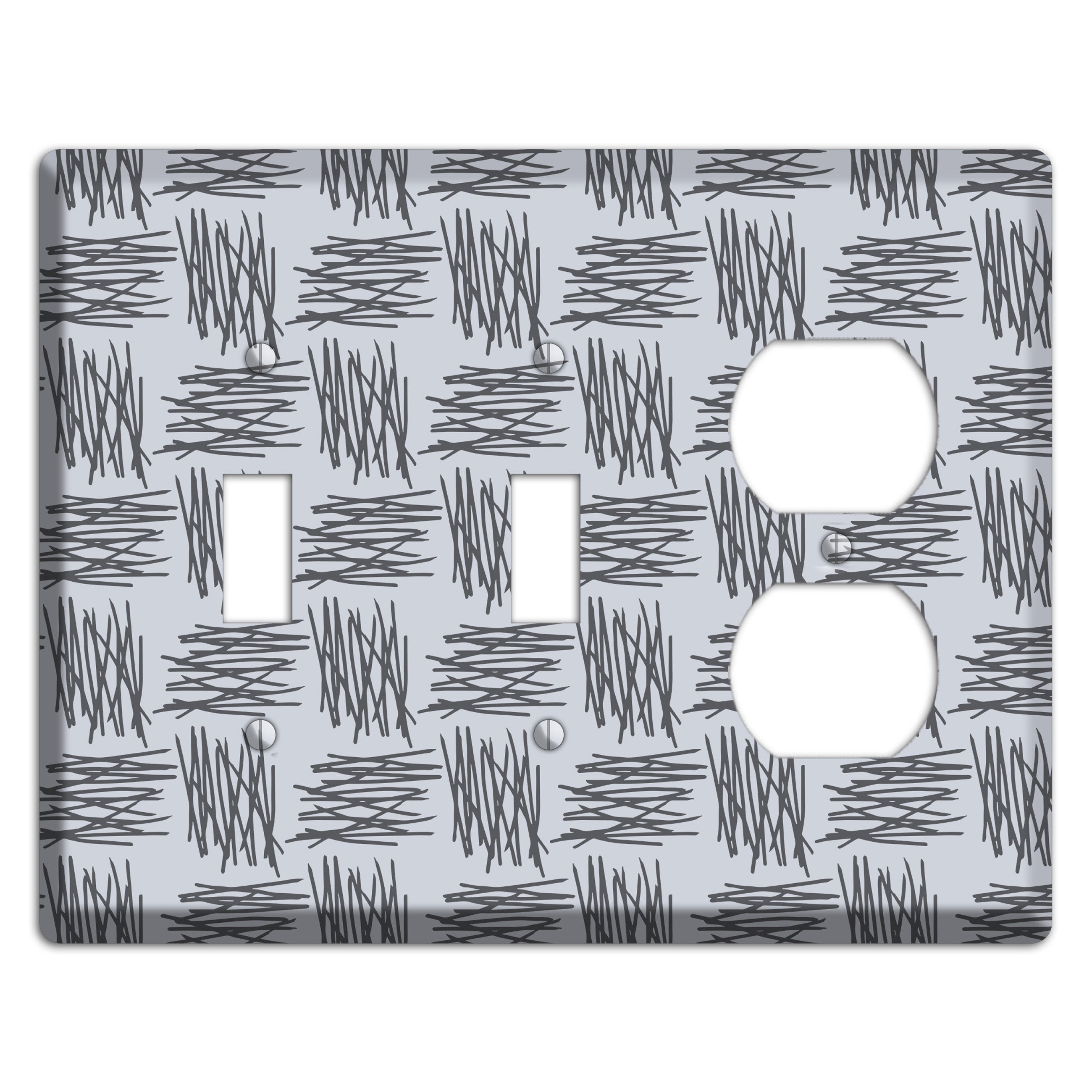 Abstract 10 2 Toggle / Duplex Wallplate