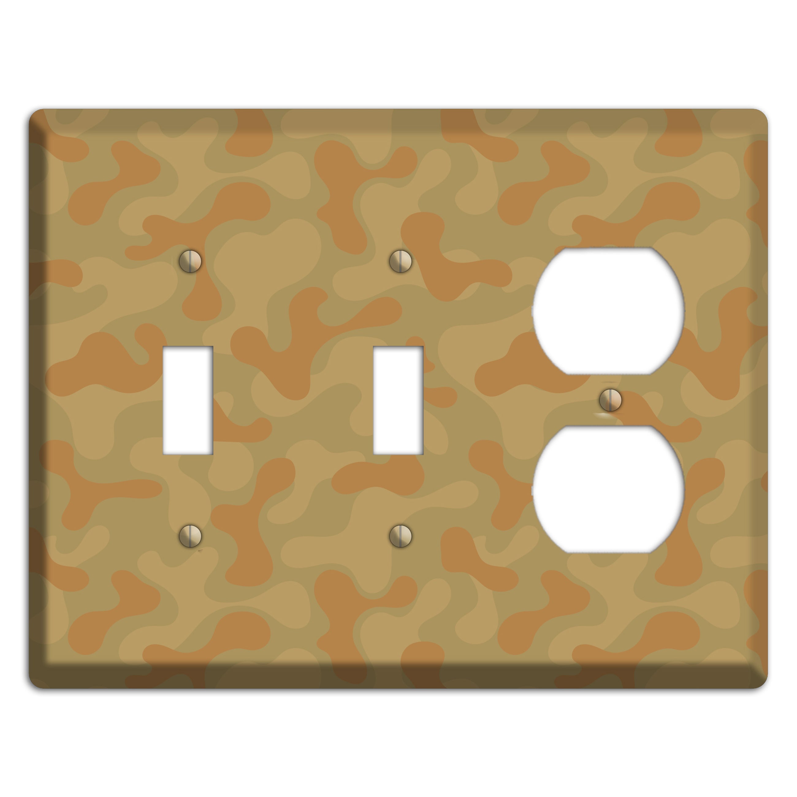 UCP Camo 2 Toggle / Duplex Wallplate