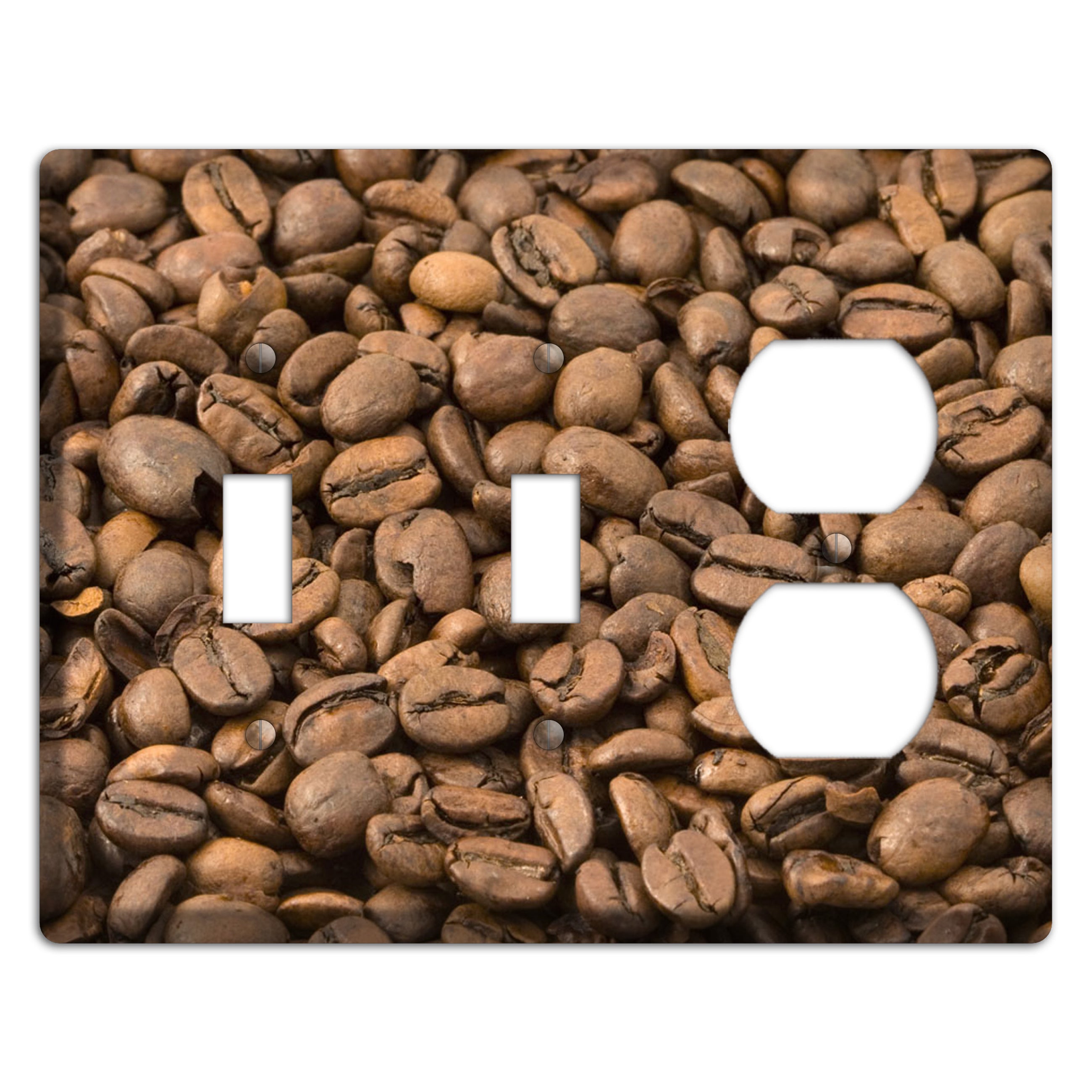 Coffee 2 Toggle / Duplex Wallplate