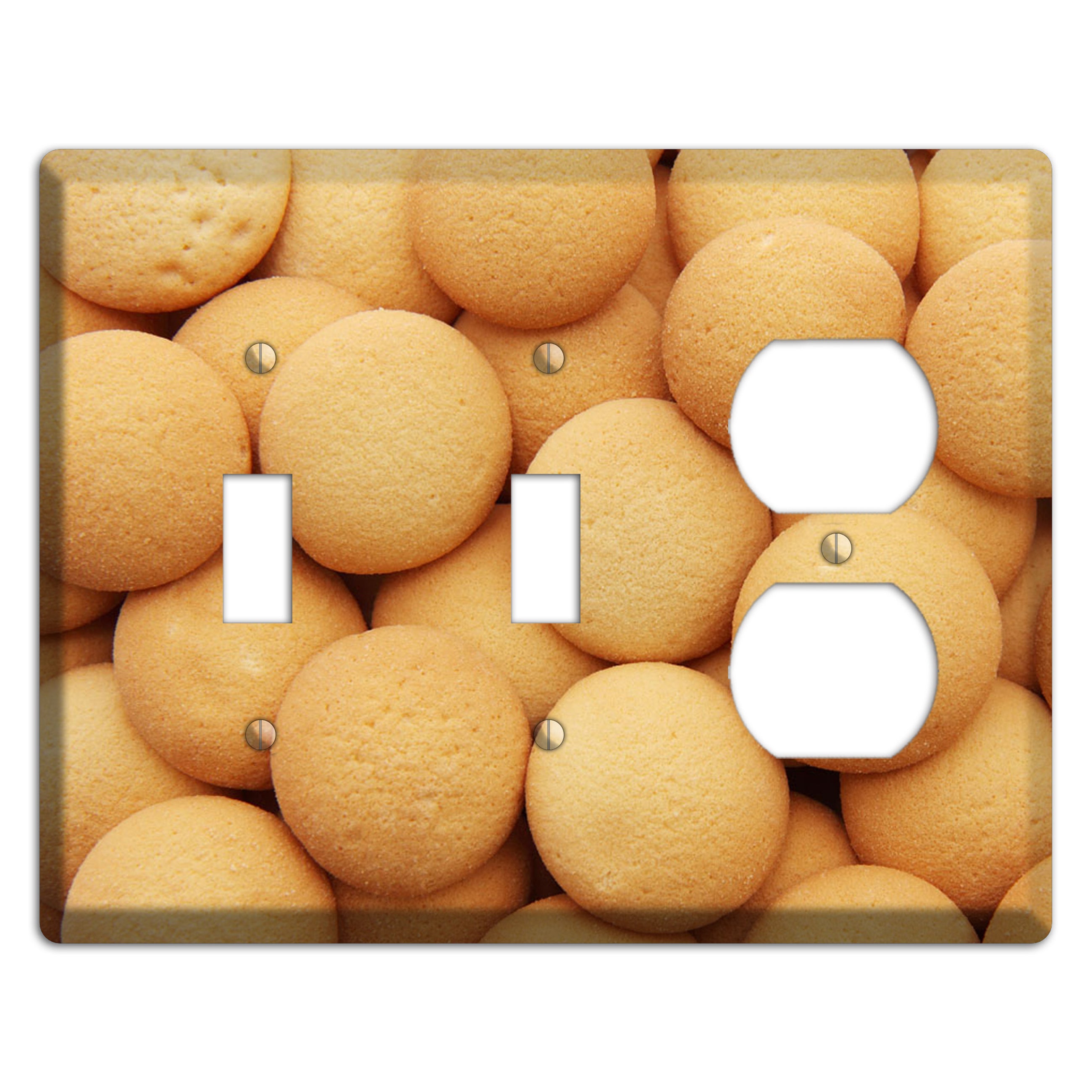 Wafers 2 Toggle / Duplex Wallplate
