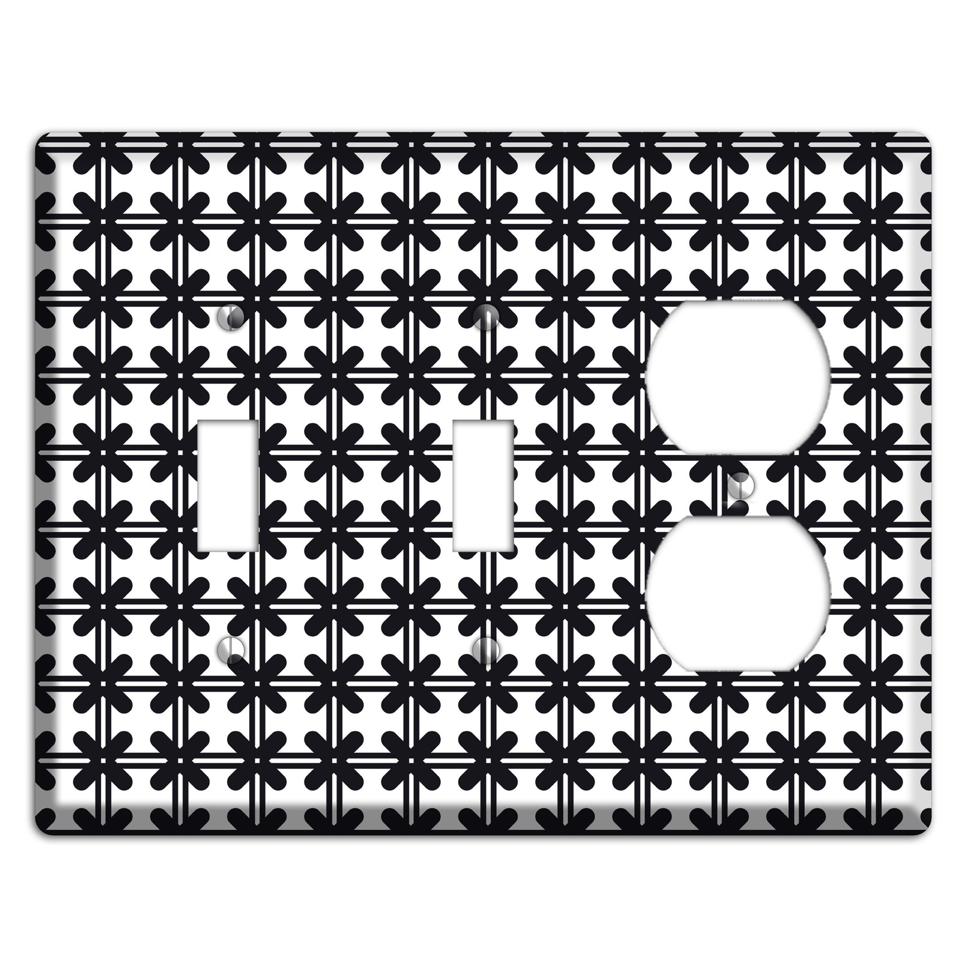 Moroccan 10 2 Toggle / Duplex Wallplate