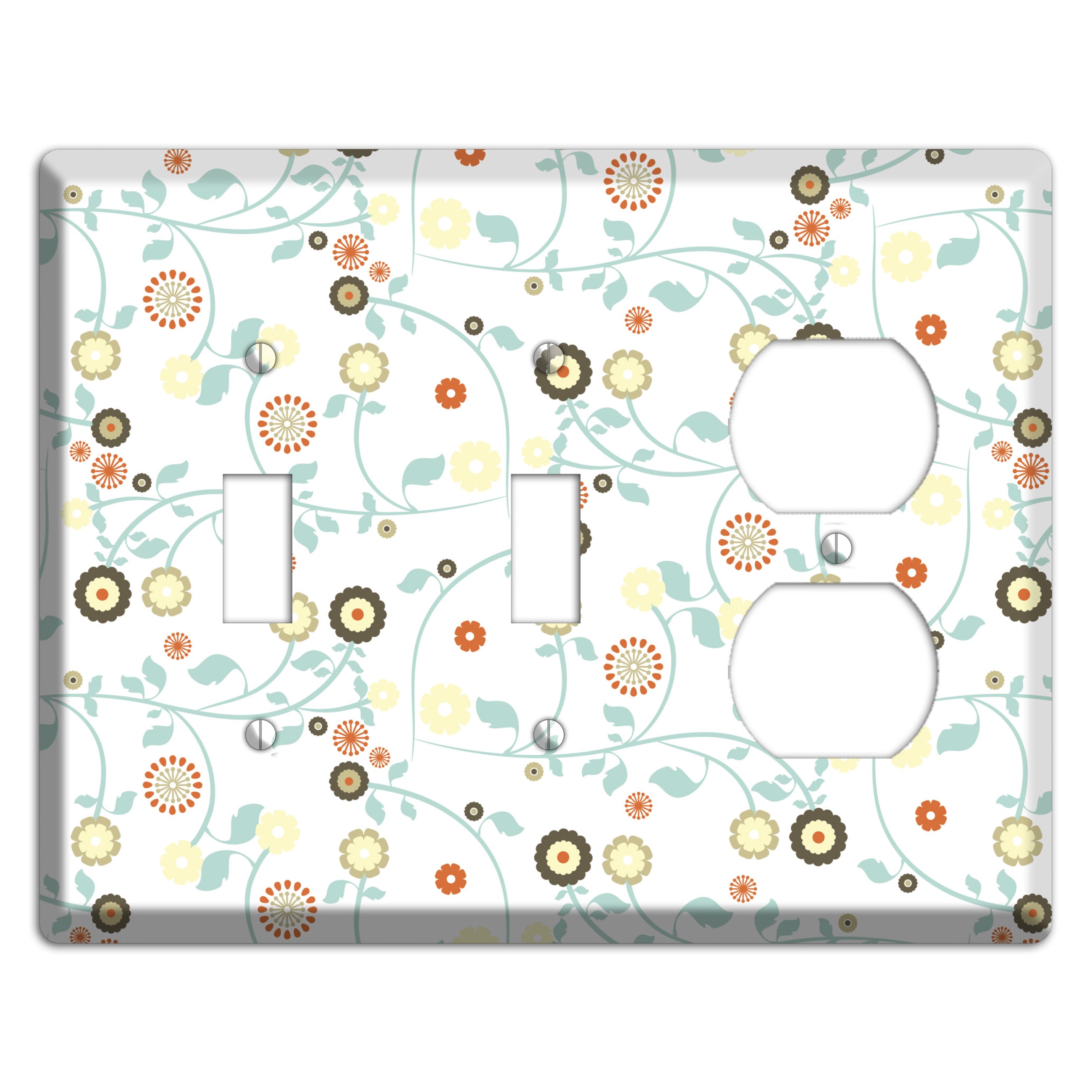 Cute Flowers 2 Toggle / Duplex Wallplate