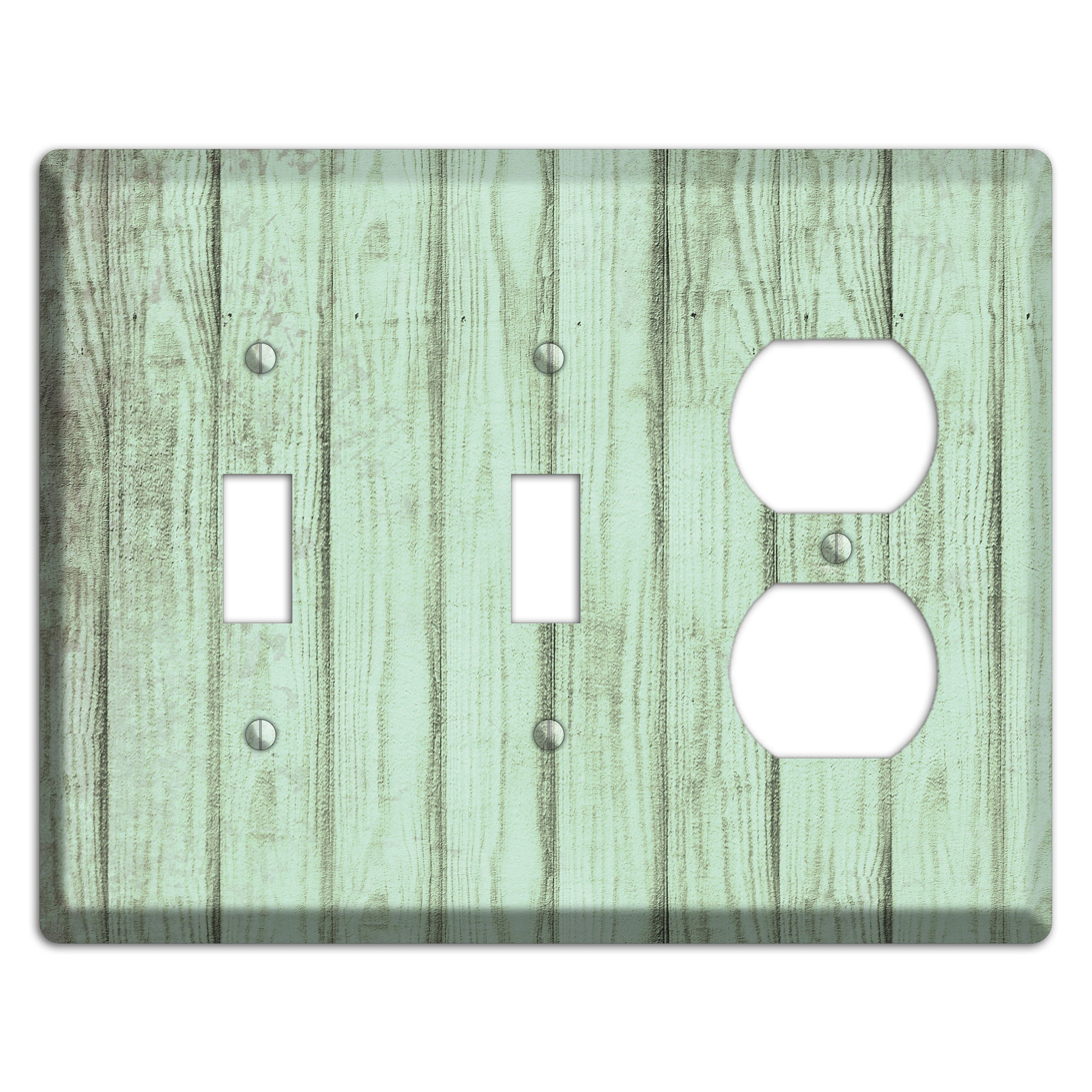 Norway Weathered Wood 2 Toggle / Duplex Wallplate
