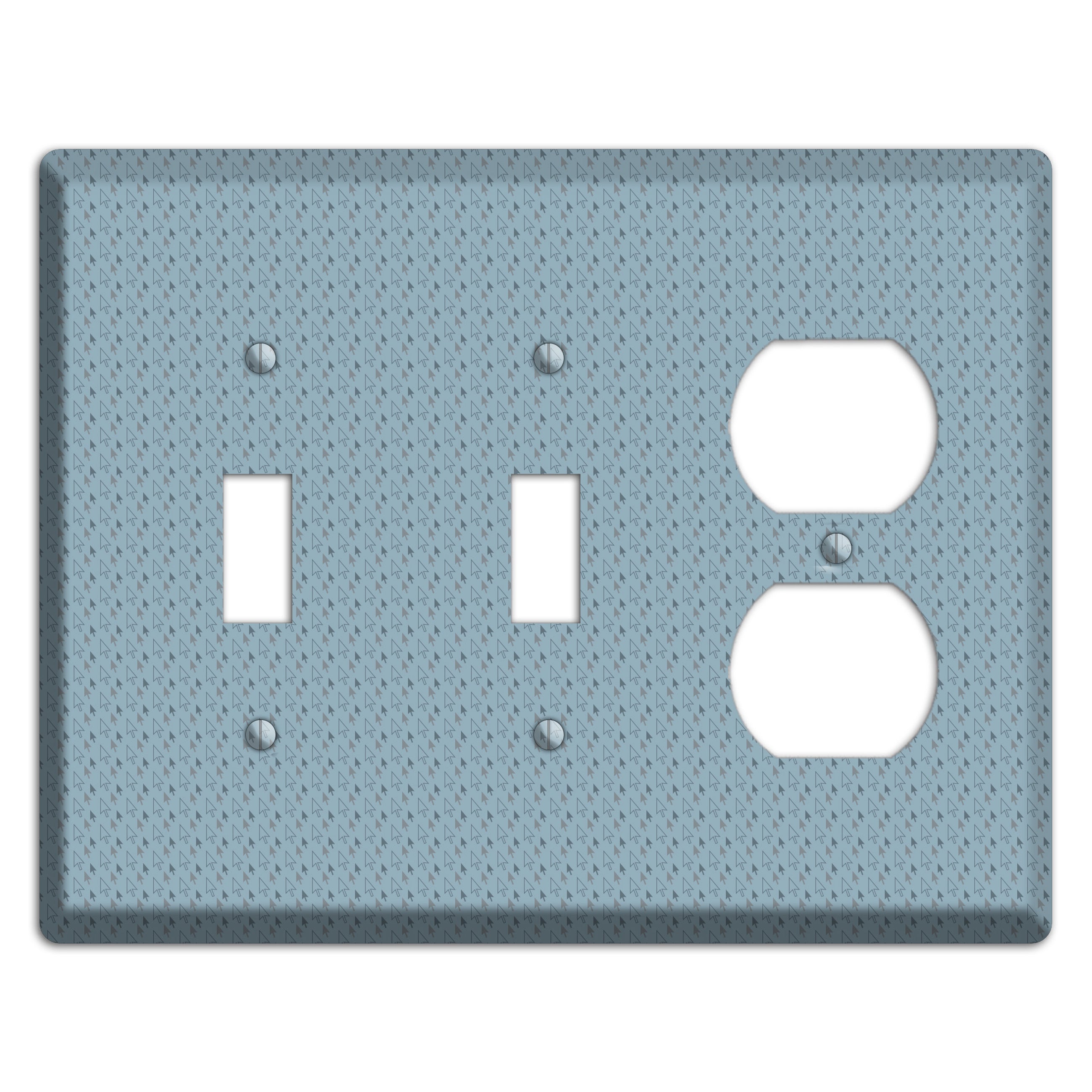 Blue Tiny Trees 2 Toggle / Duplex Wallplate