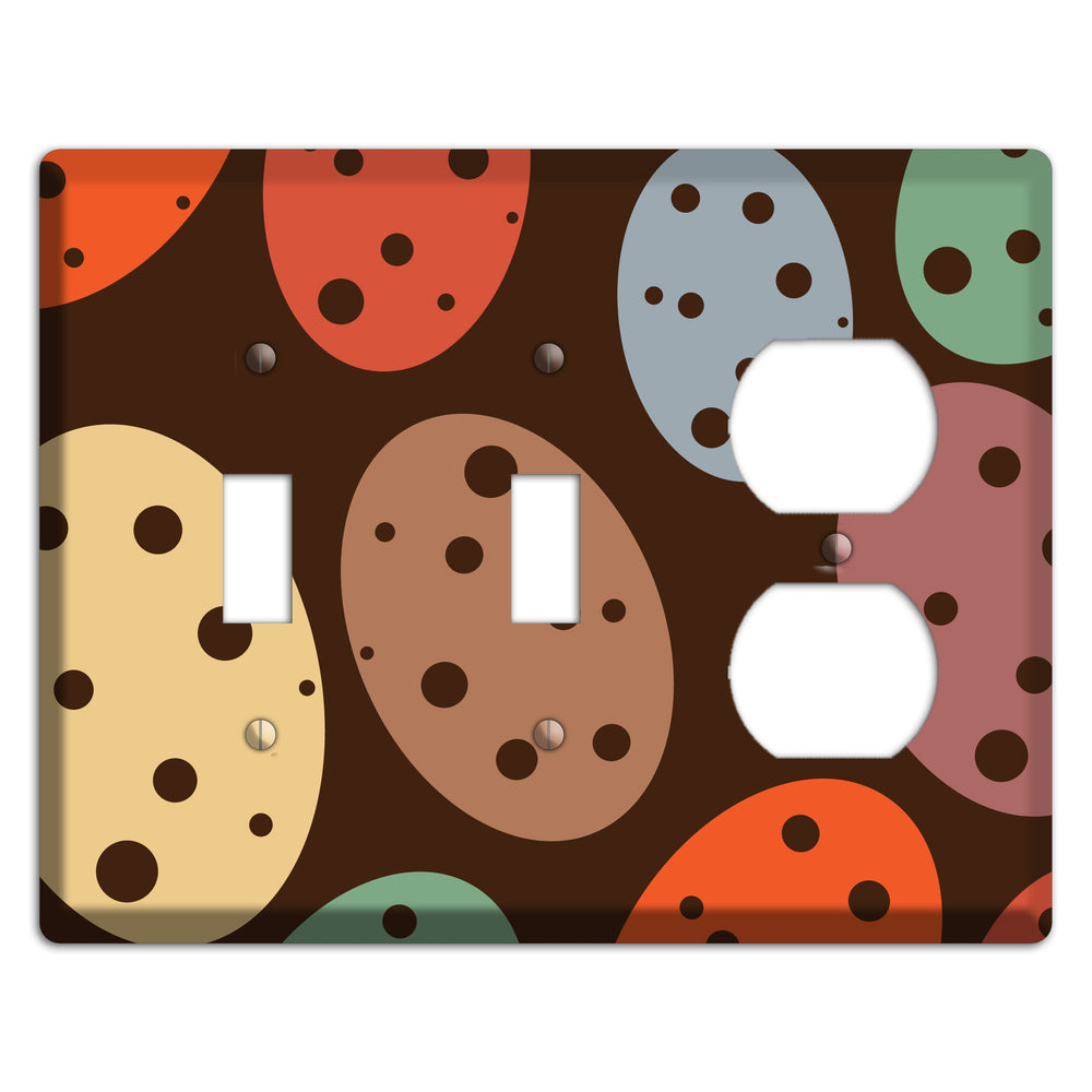 Brown Eggs 2 Toggle / Duplex Wallplate