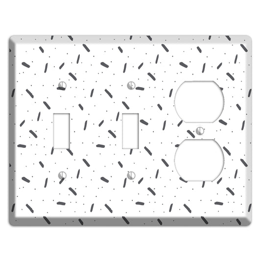 Abstract 13 2 Toggle / Duplex Wallplate