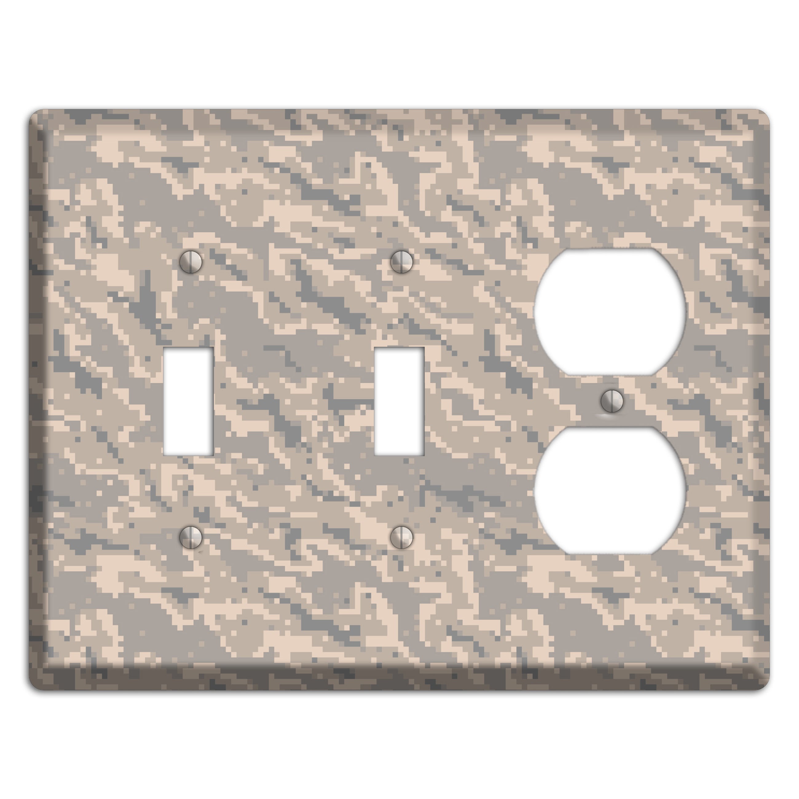 UCAF Tiger Stripe 1 Camo 2 Toggle / Duplex Wallplate