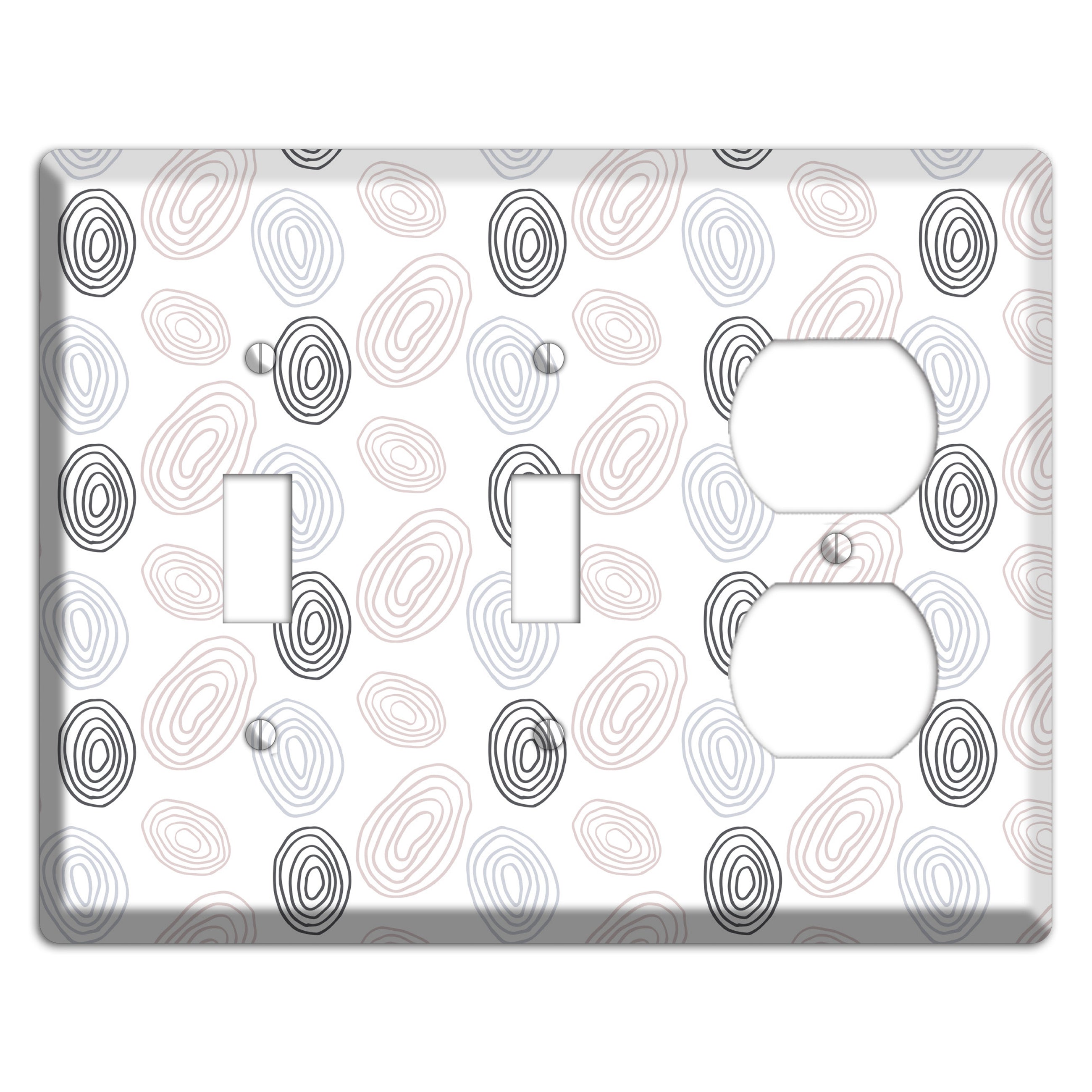 Abstract 4 2 Toggle / Duplex Wallplate