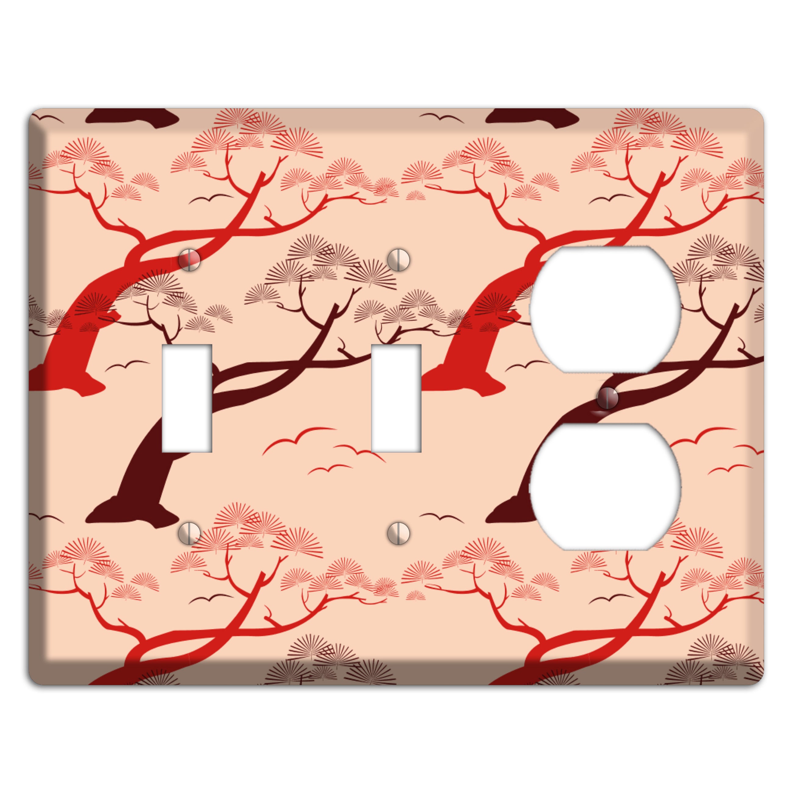 Asian Trees 2 Toggle / Duplex Wallplate