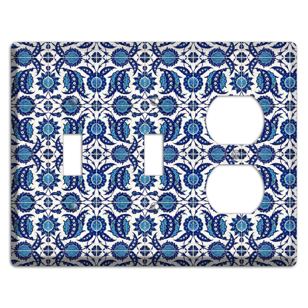 Ornate Paisley Tile 2 Toggle / Duplex Wallplate