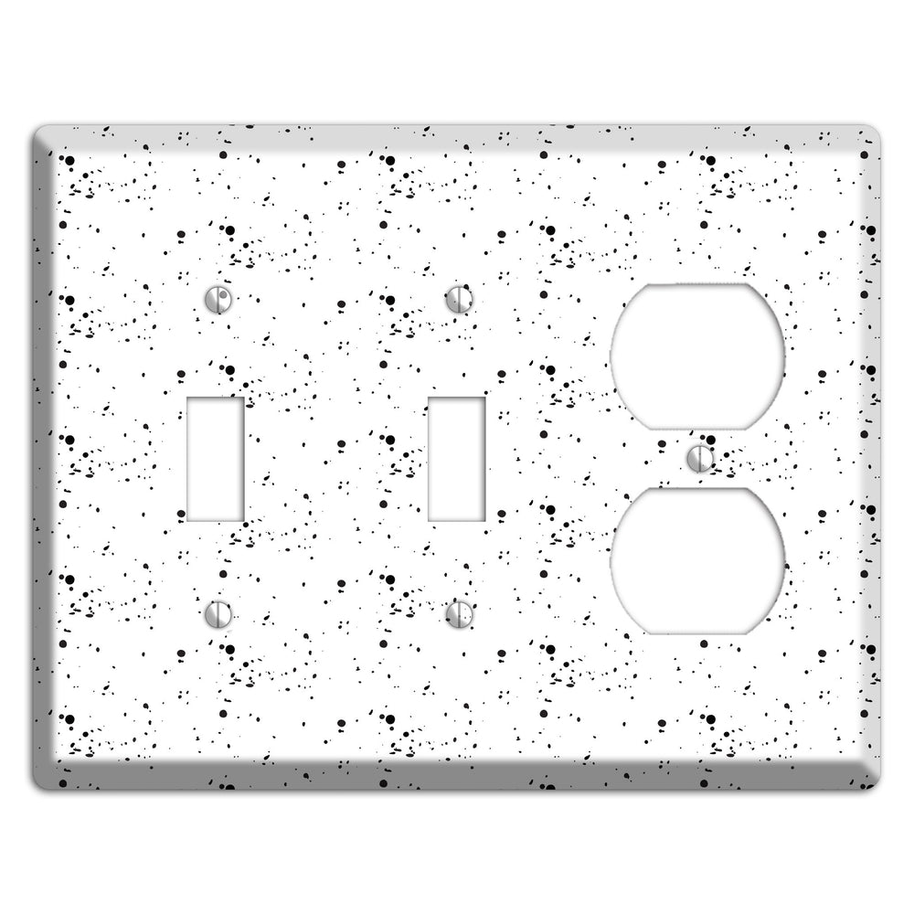 Ink Drops 8 2 Toggle / Duplex Wallplate