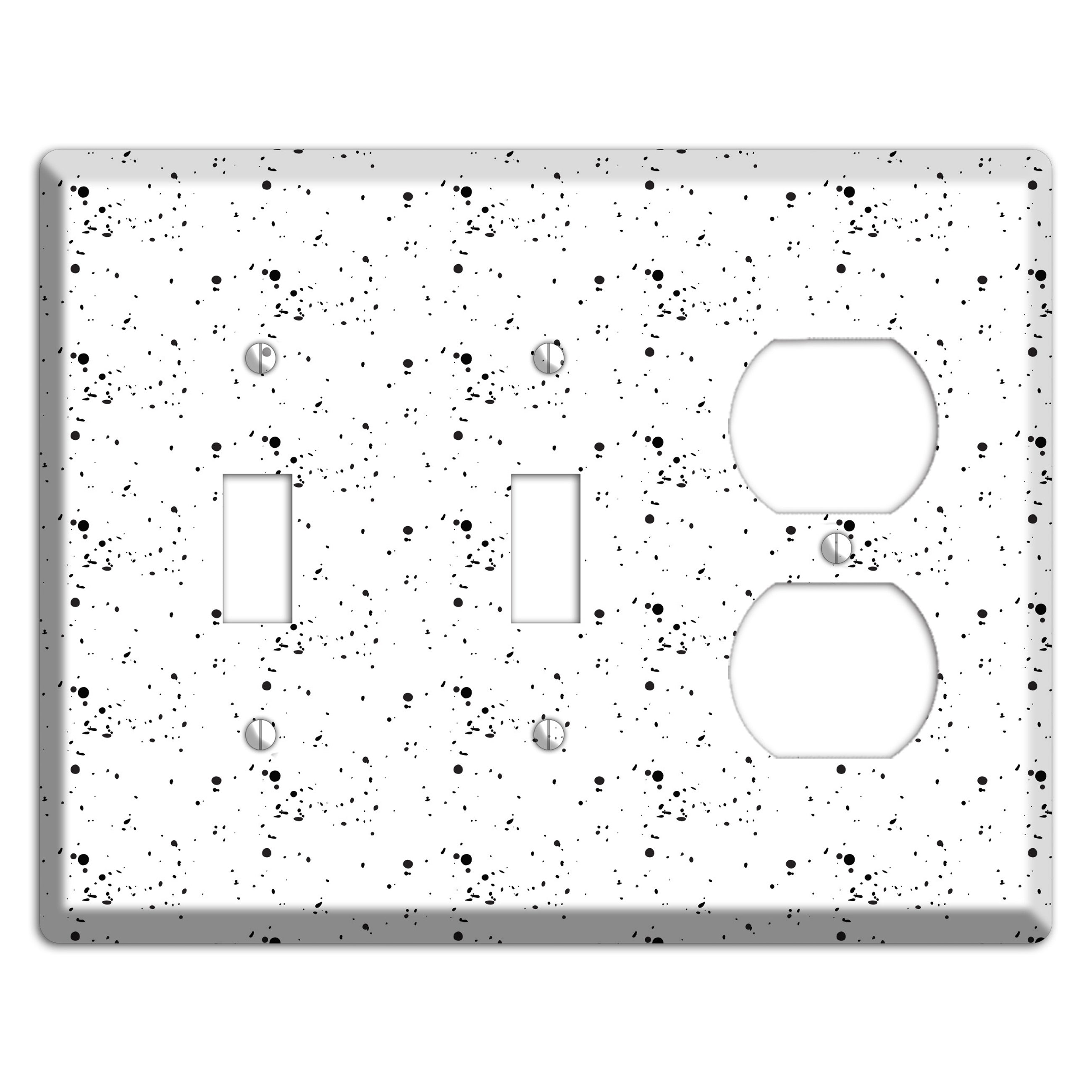 Ink Drops 8 2 Toggle / Duplex Wallplate
