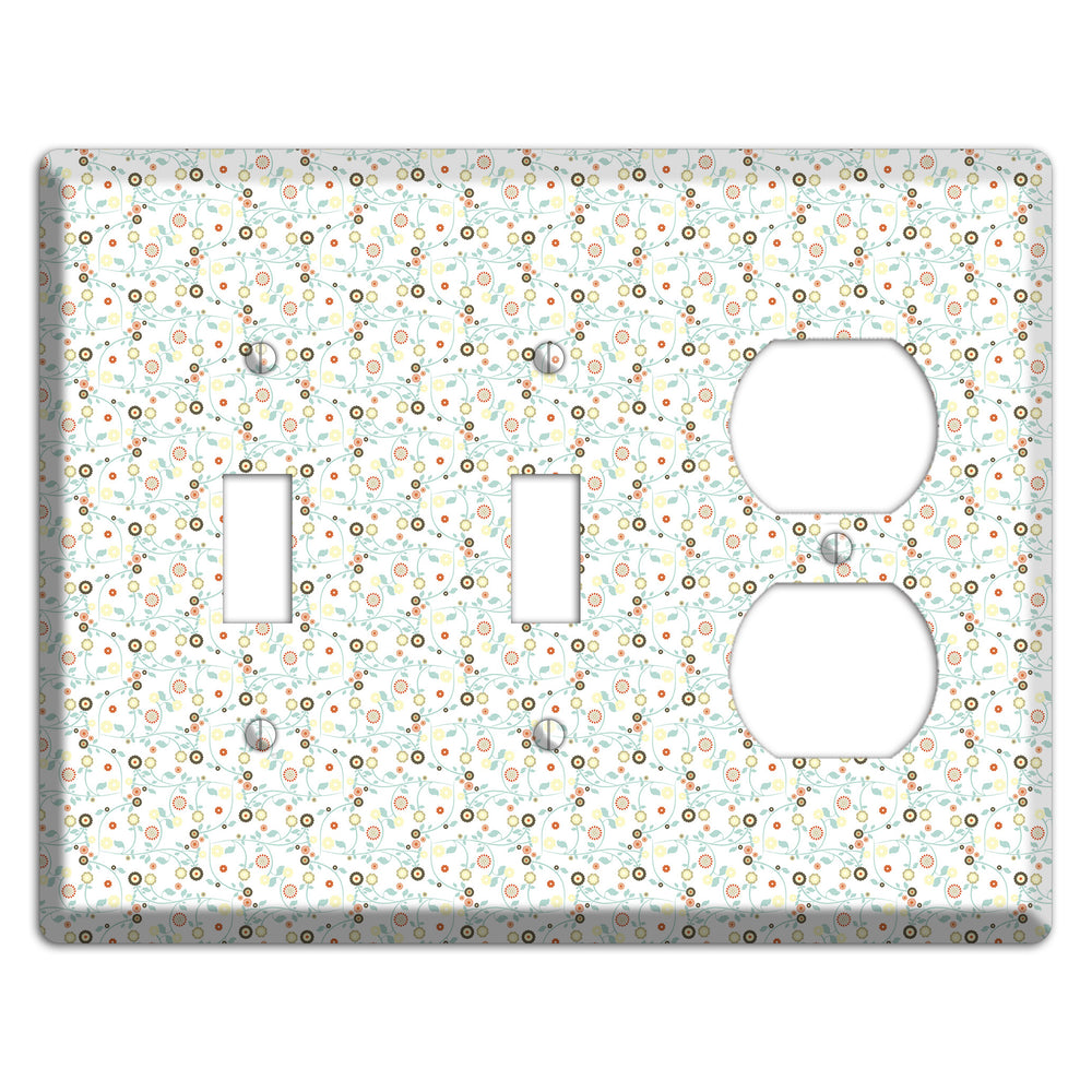 Small Cute Flowers 2 Toggle / Duplex Wallplate