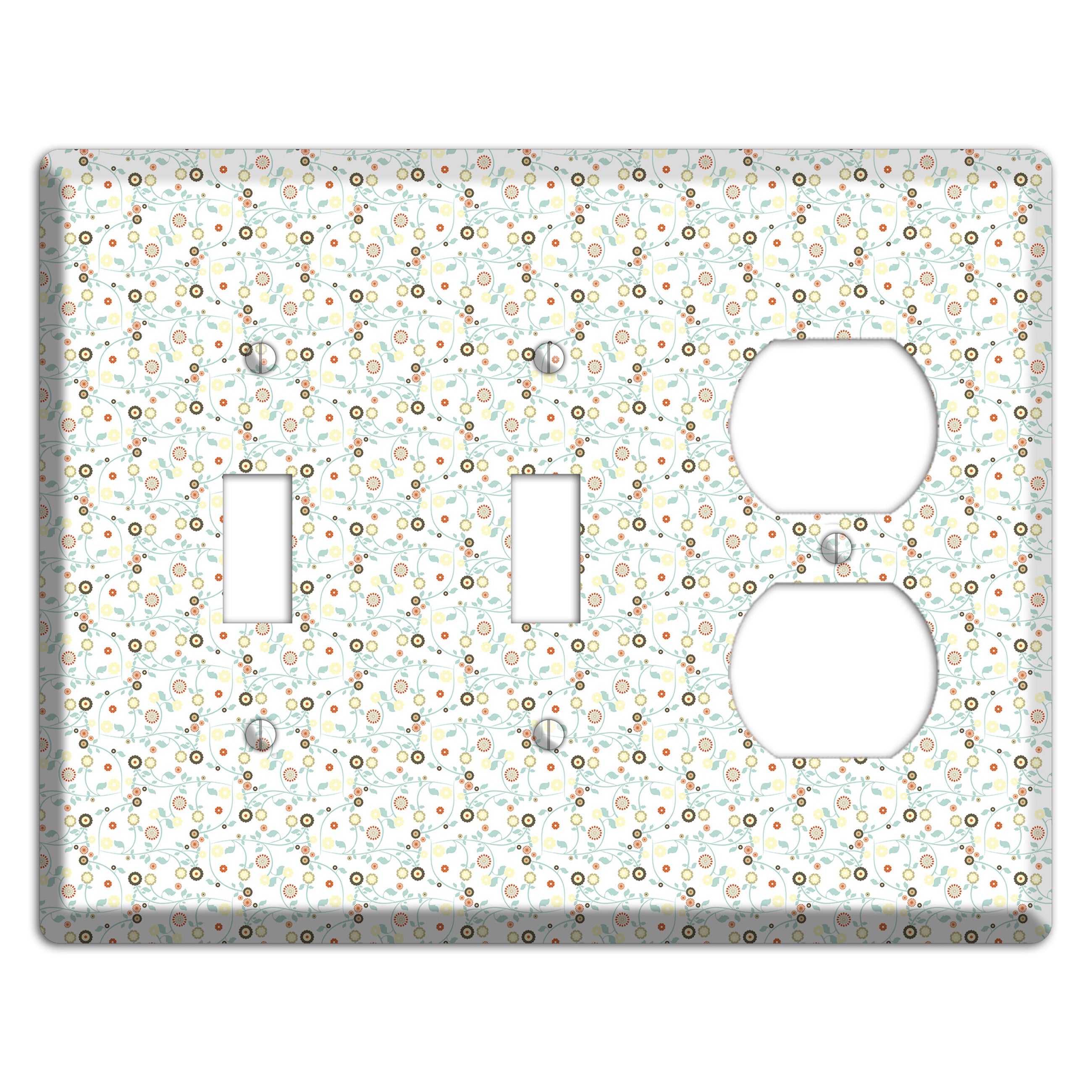 Small Cute Flowers 2 Toggle / Duplex Wallplate