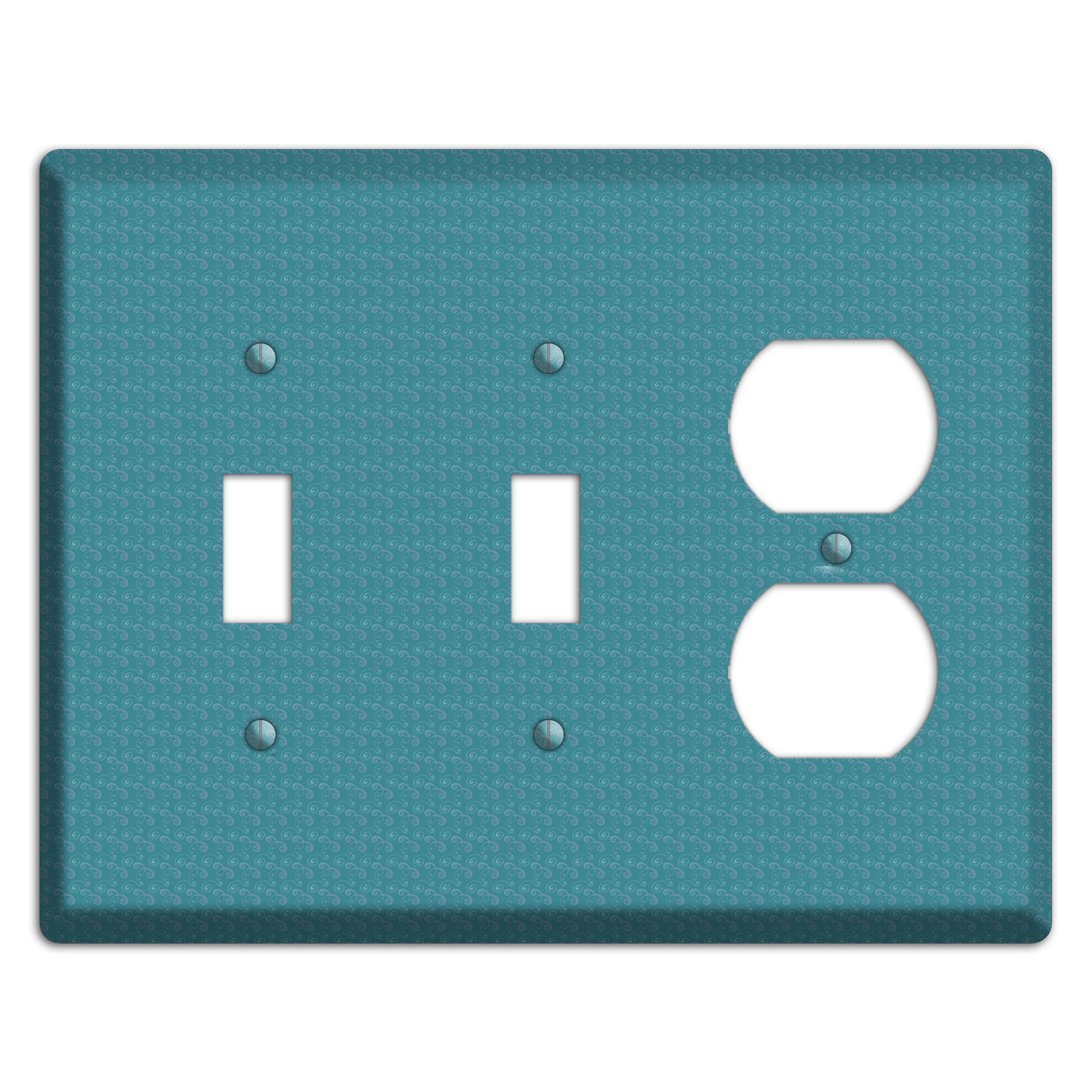 Jade Swirls 2 Toggle / Duplex Wallplate
