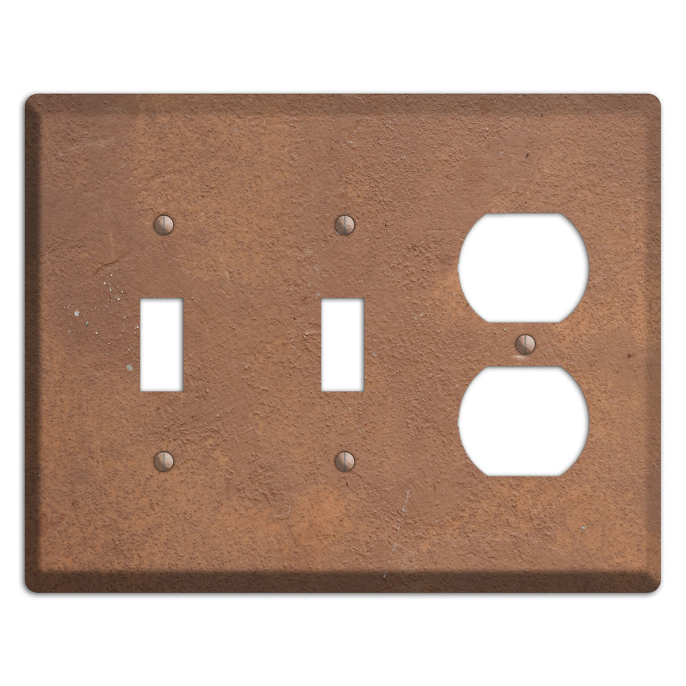 Brown Concrete 2 Toggle / Duplex Wallplate