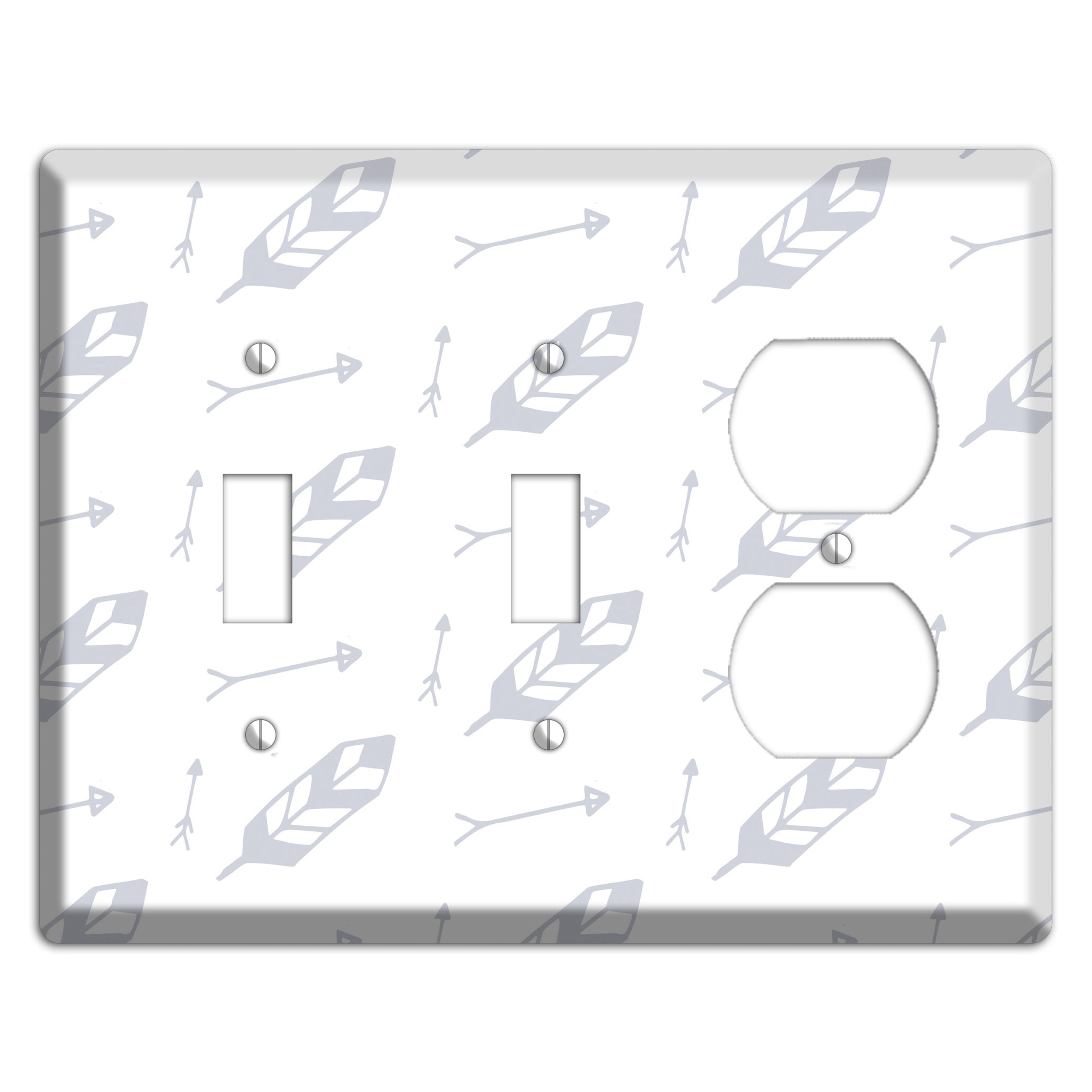 Abstract 22 2 Toggle / Duplex Wallplate
