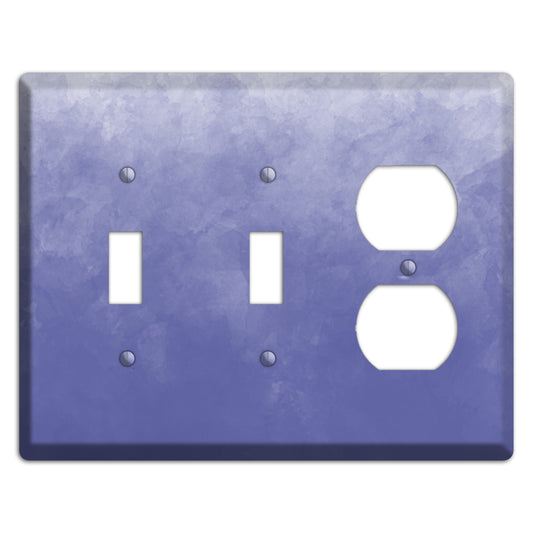 Blue Ombre 2 Toggle / Duplex Wallplate