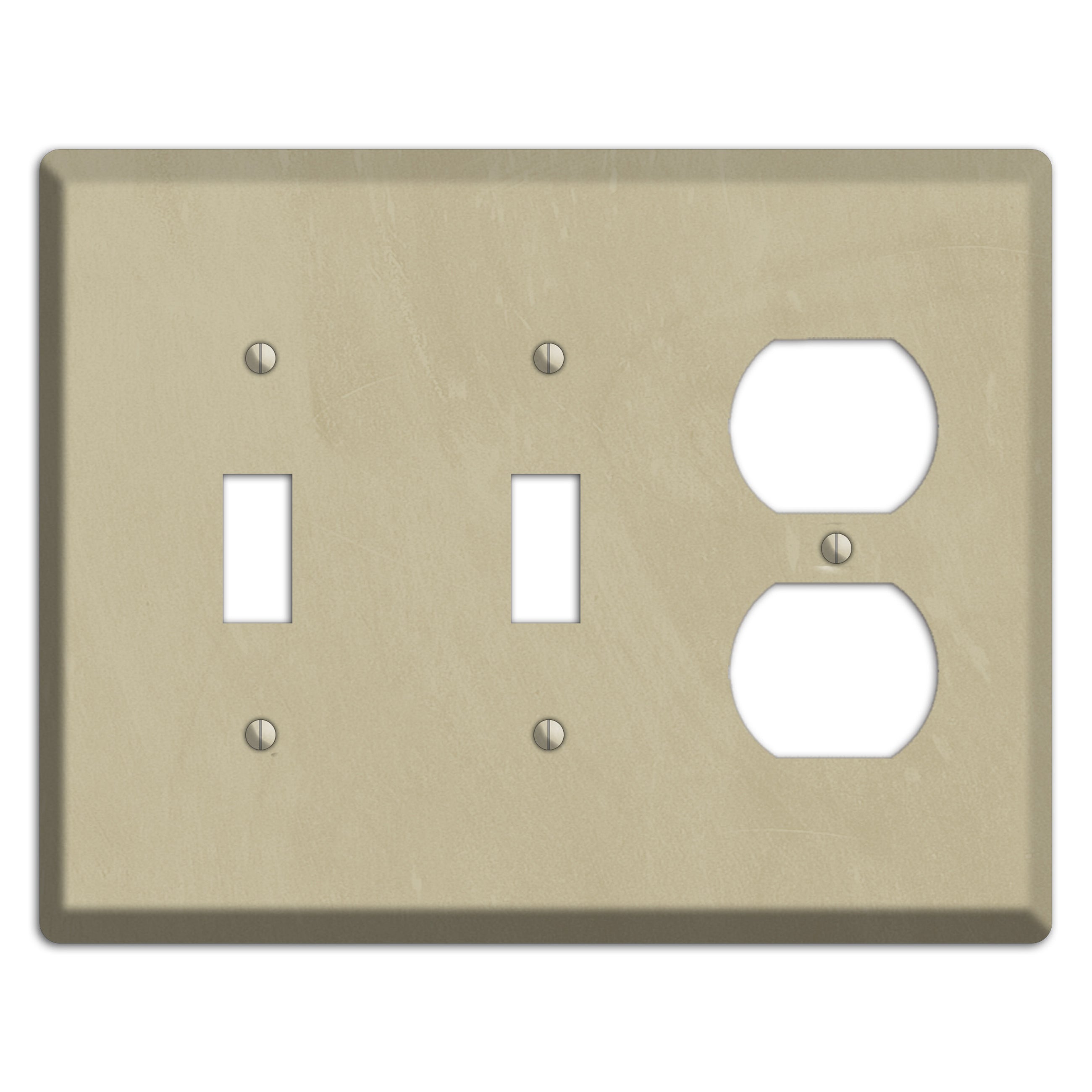Chalk Beige 2 Toggle / Duplex Wallplate