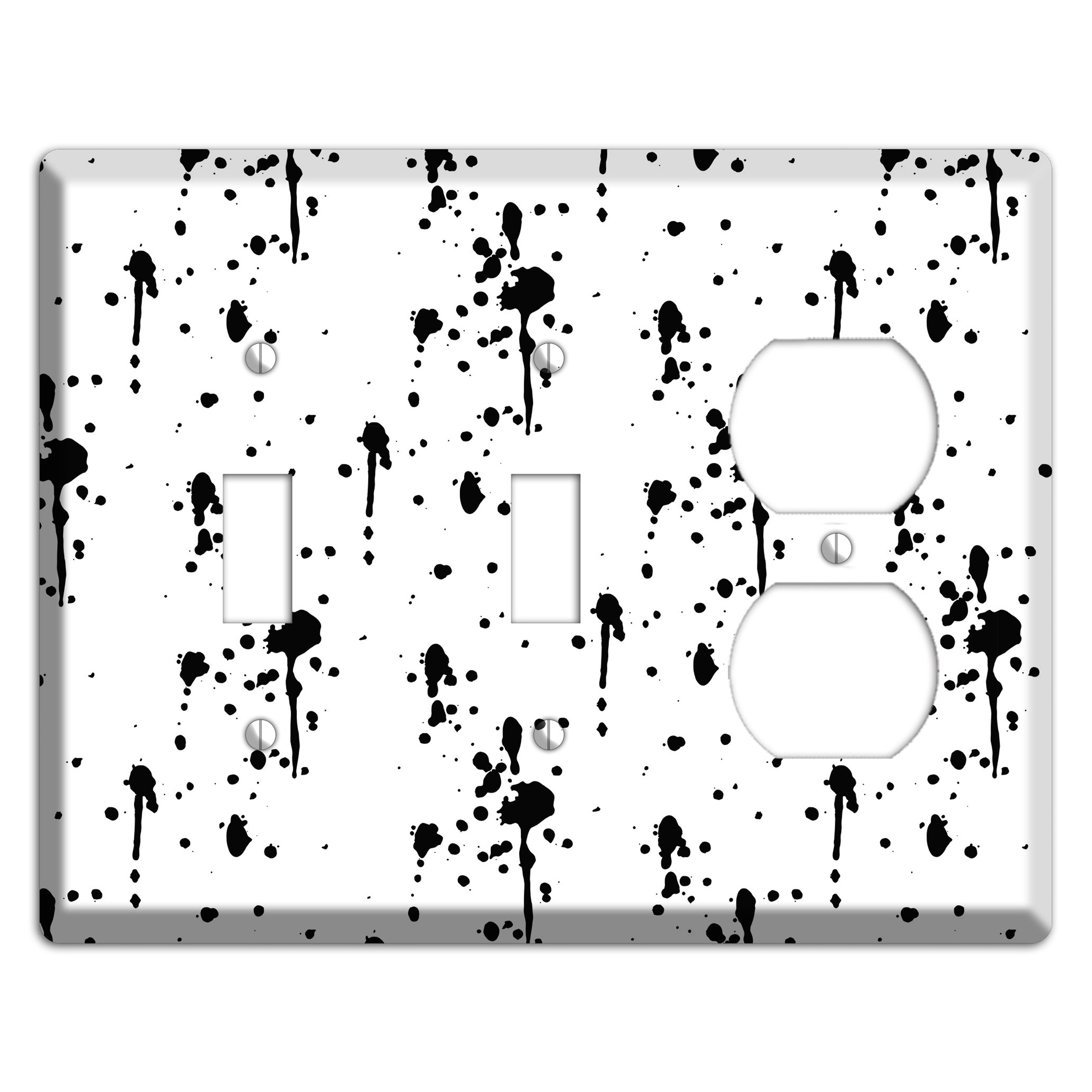 Ink Drips 7 2 Toggle / Duplex Wallplate