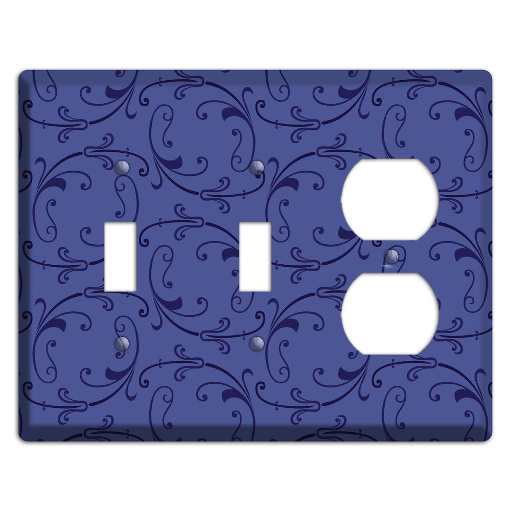 Green and Brown Argyle 2 Toggle / Duplex Wallplate