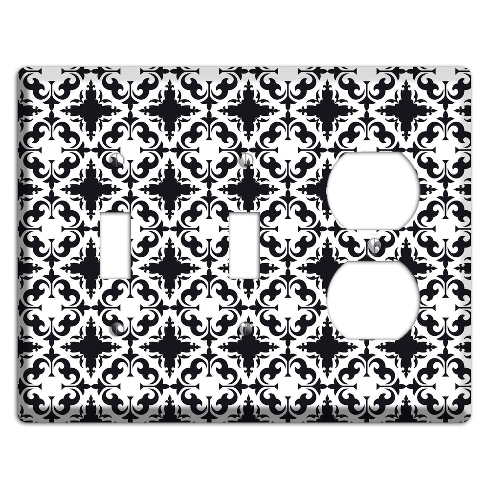 Moroccan 8 2 Toggle / Duplex Wallplate