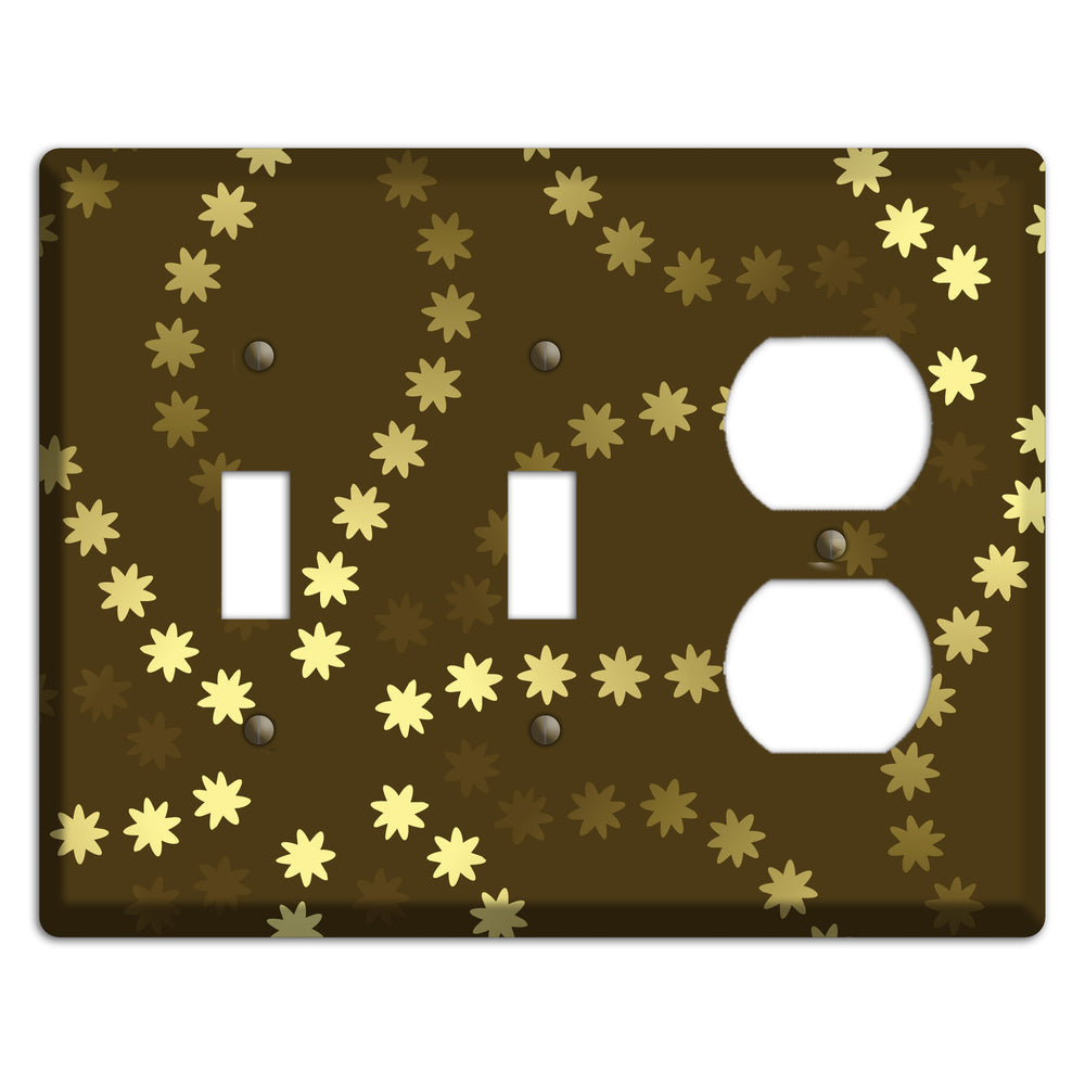 Multi Olive Constellation 2 Toggle / Duplex Wallplate