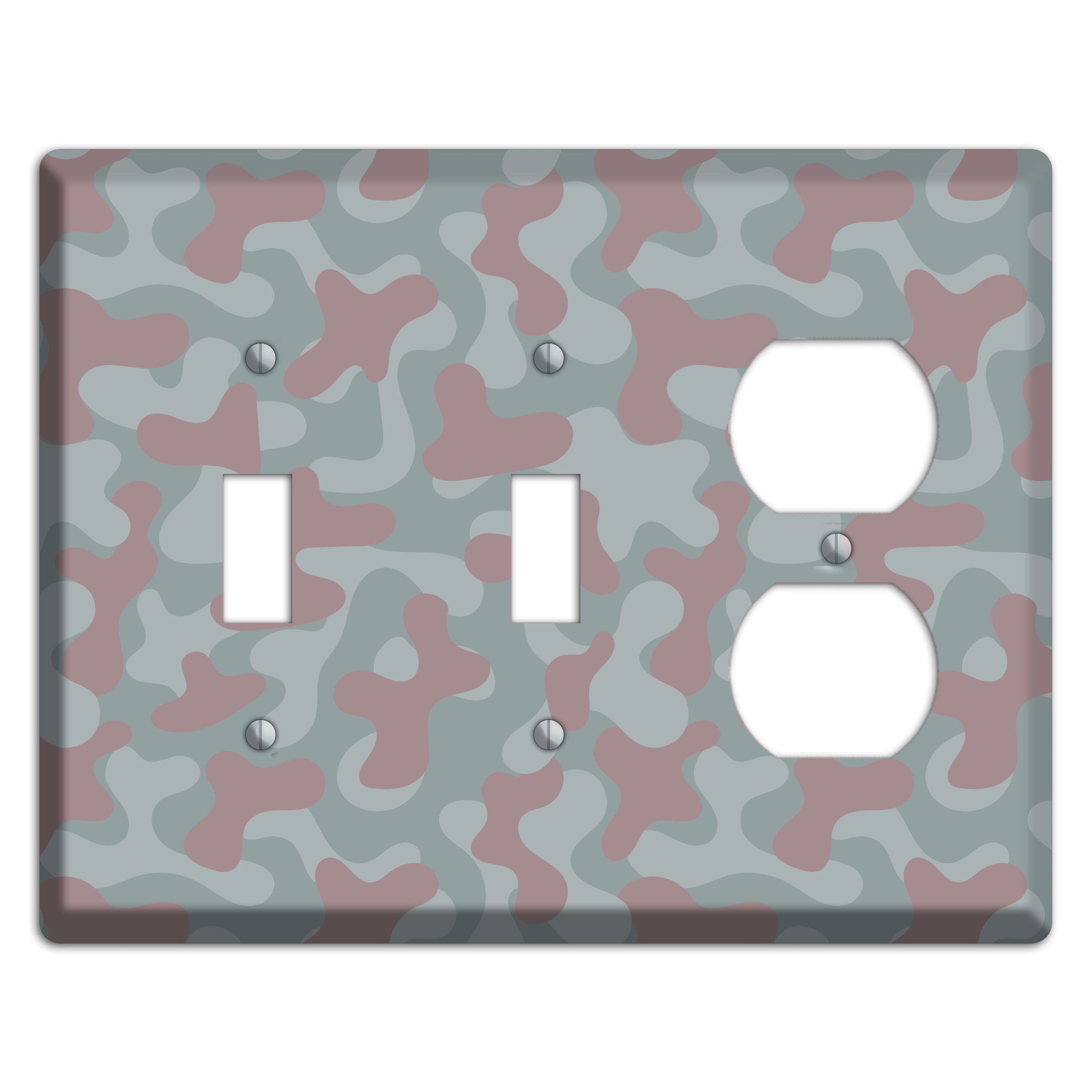 Afghanistan Blotch 1 Camo 2 Toggle / Duplex Wallplate