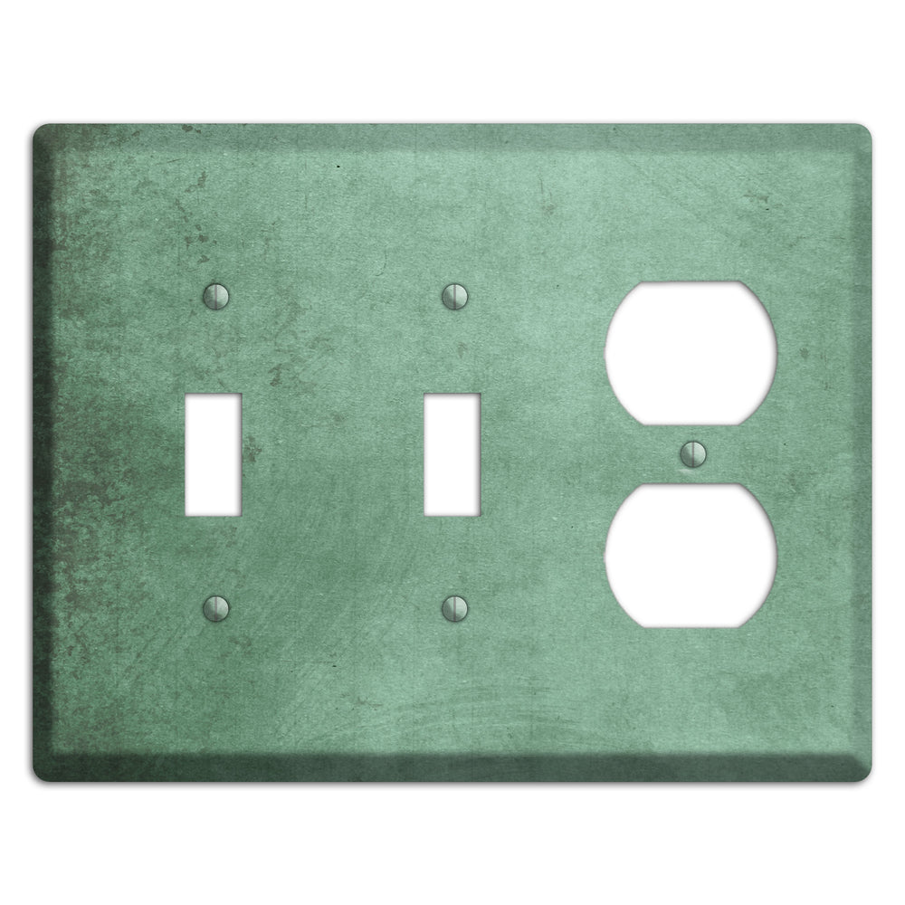 Bay Leaf Vintage Grunge 2 Toggle / Duplex Wallplate