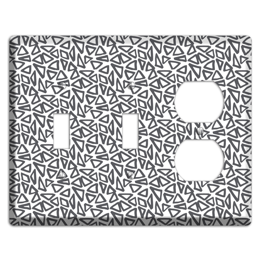 Abstract 3 2 Toggle / Duplex Wallplate