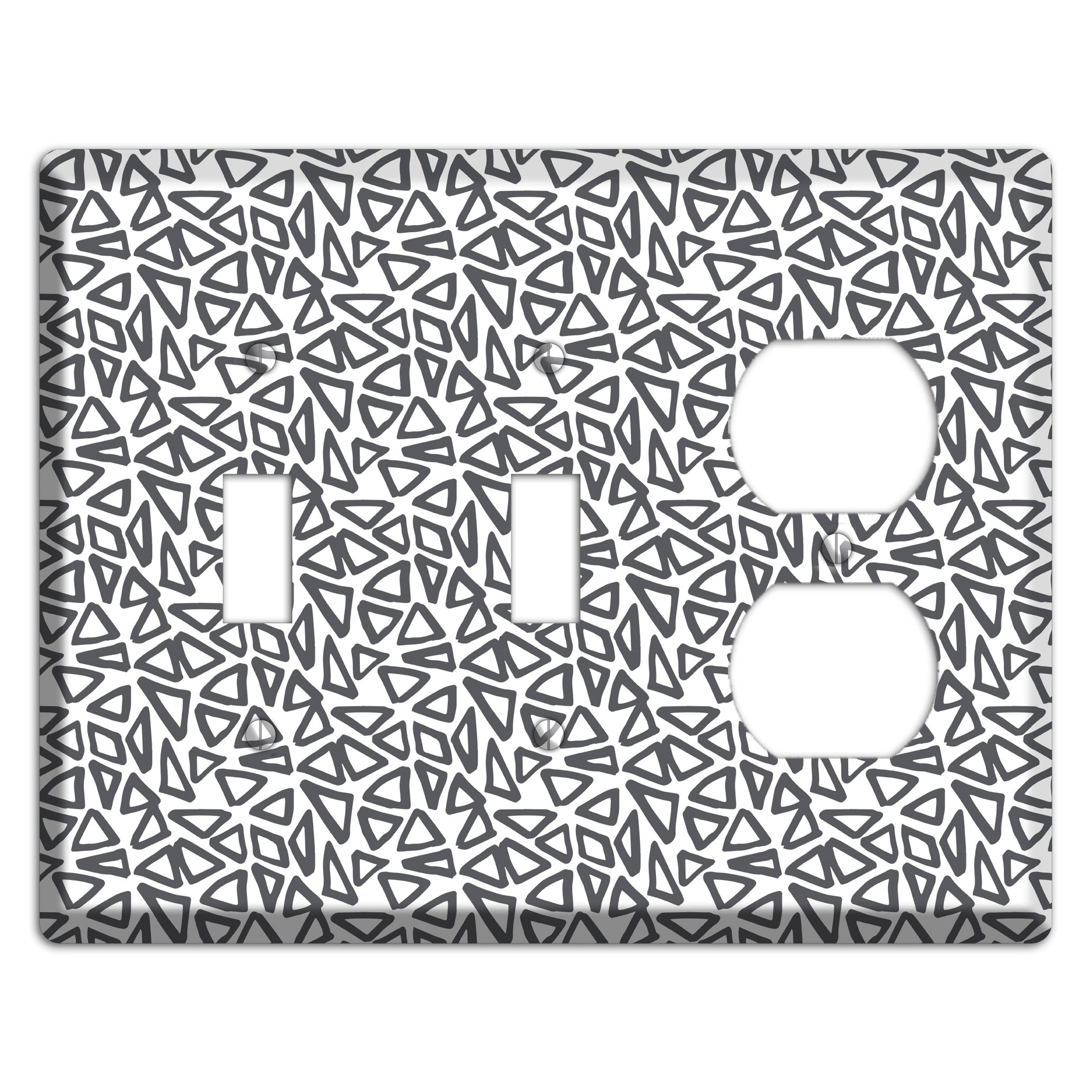 Abstract 3 2 Toggle / Duplex Wallplate