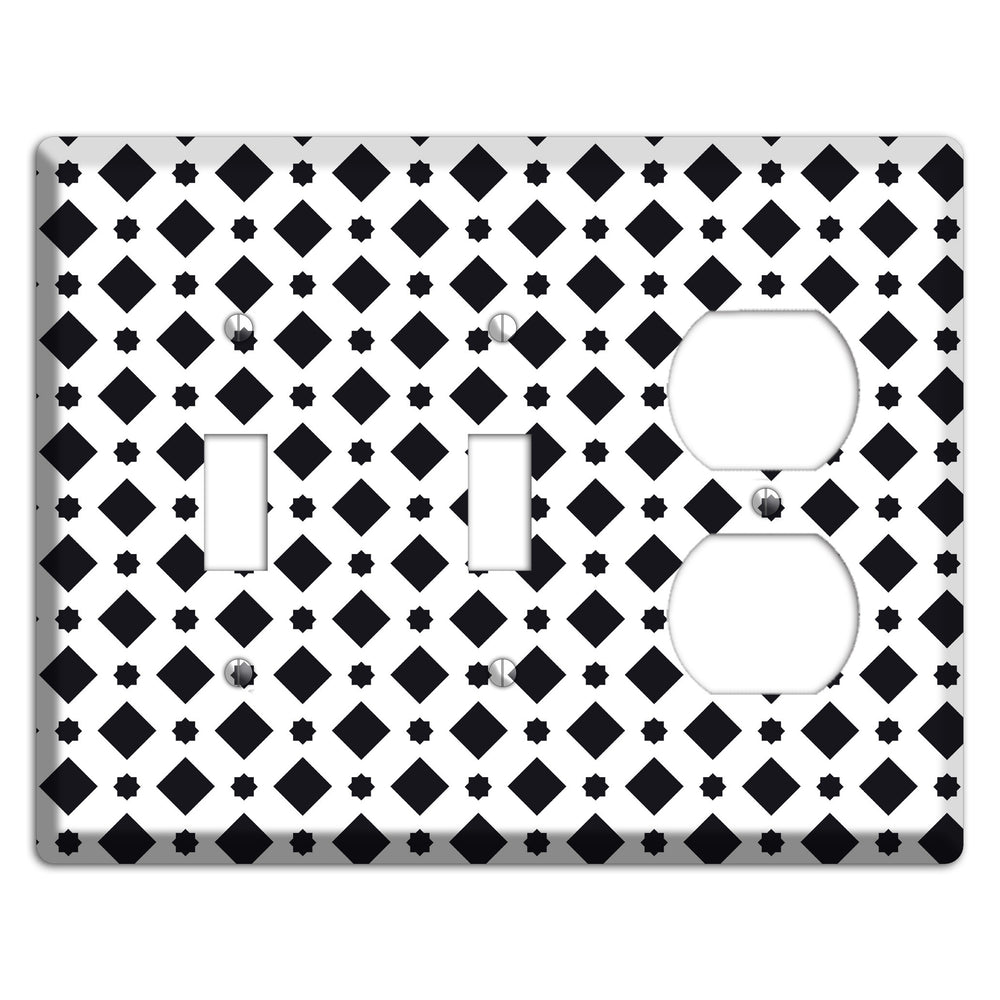 Moroccan 7 2 Toggle / Duplex Wallplate
