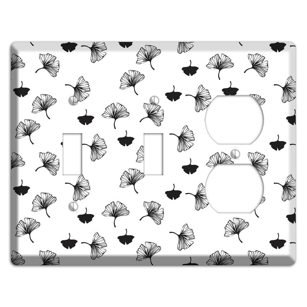 Leaves Style G 2 Toggle / Duplex Wallplate