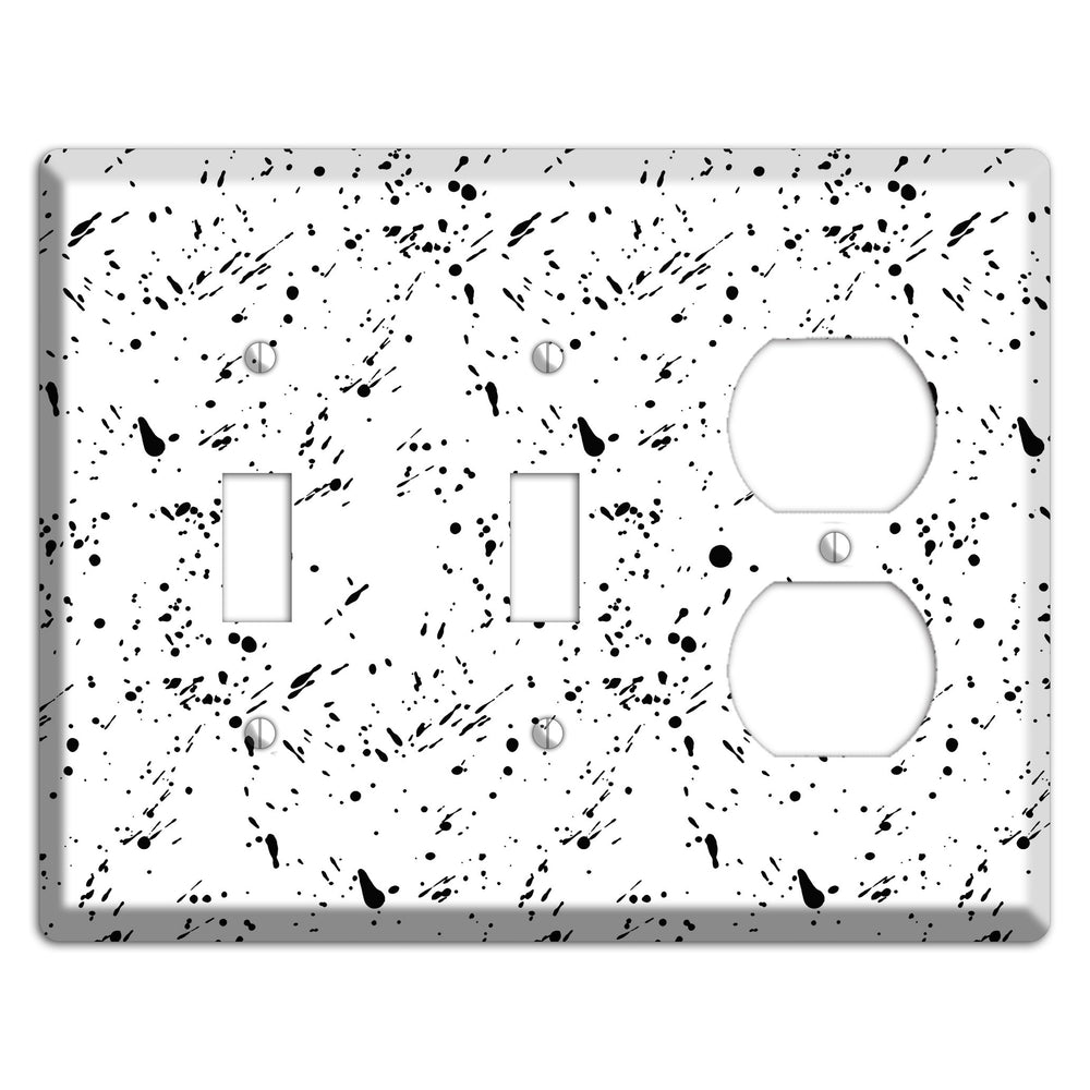 Ink Splash 10 2 Toggle / Duplex Wallplate