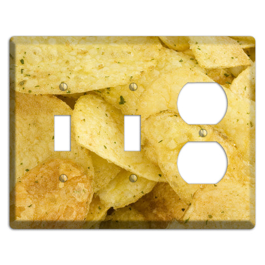 Chips 2 Toggle / Duplex Wallplate