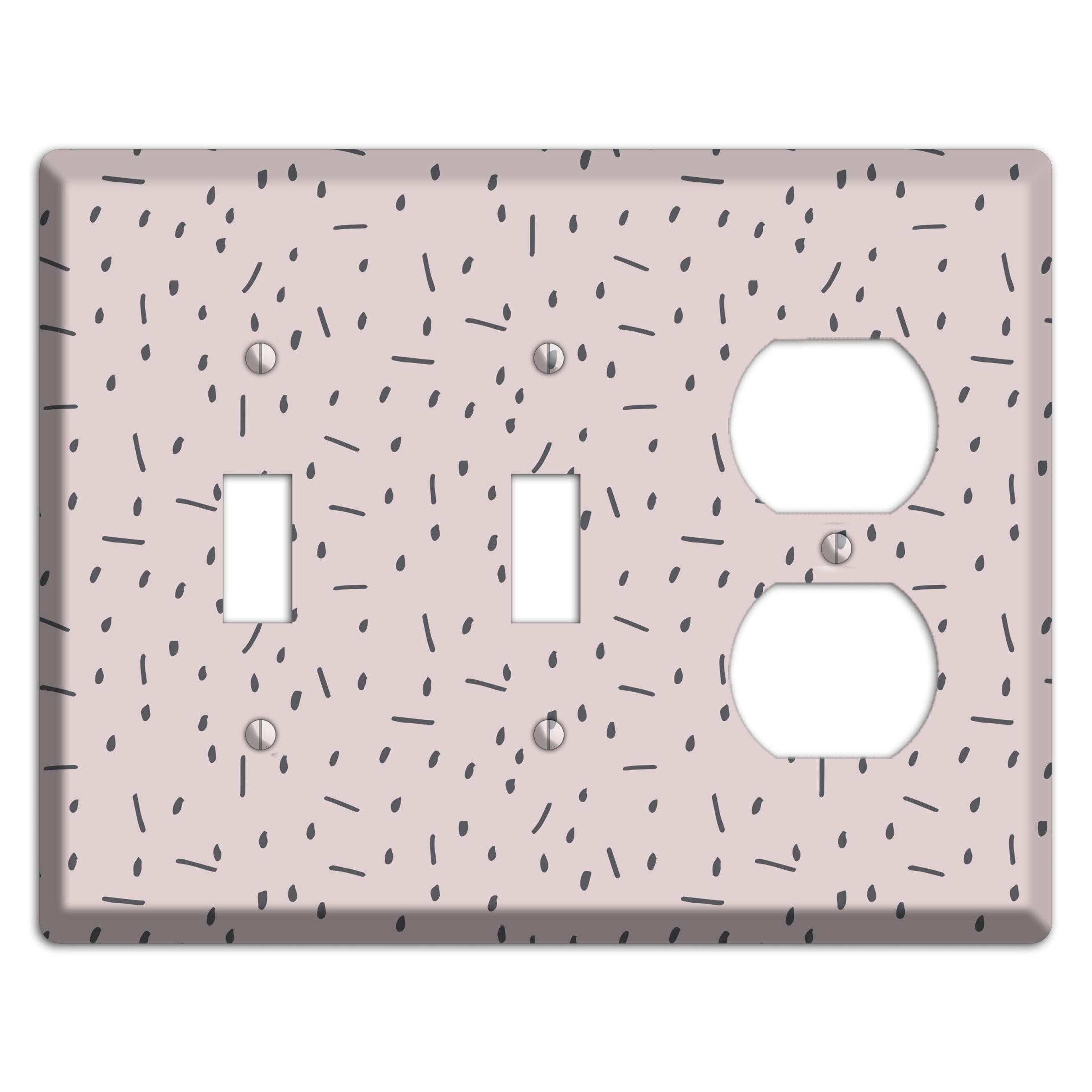 Abstract 18 2 Toggle / Duplex Wallplate