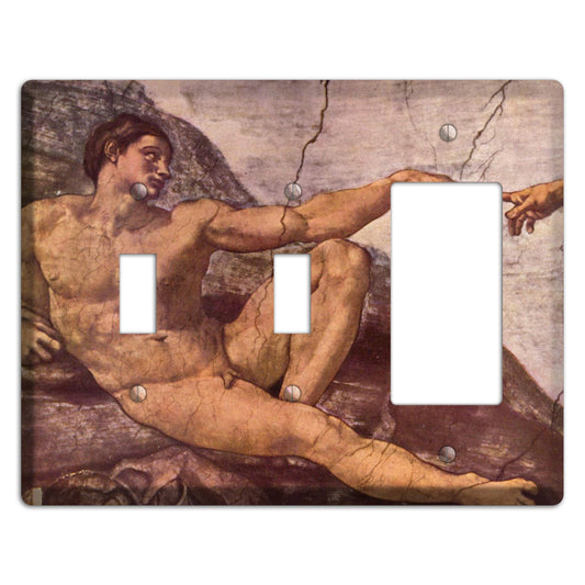 Michelangelo 2 2 Toggle / Rocker Wallplate