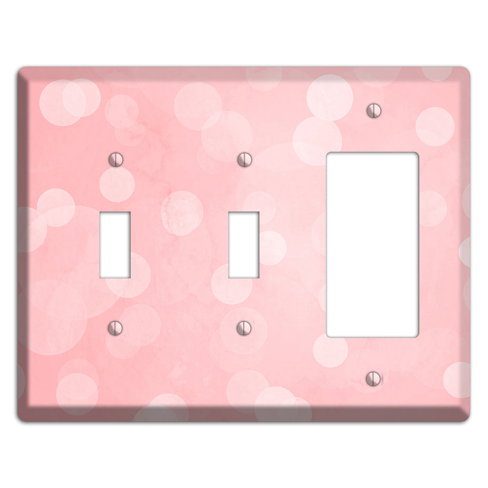 Supernova Soft Coral 2 Toggle / Rocker Wallplate