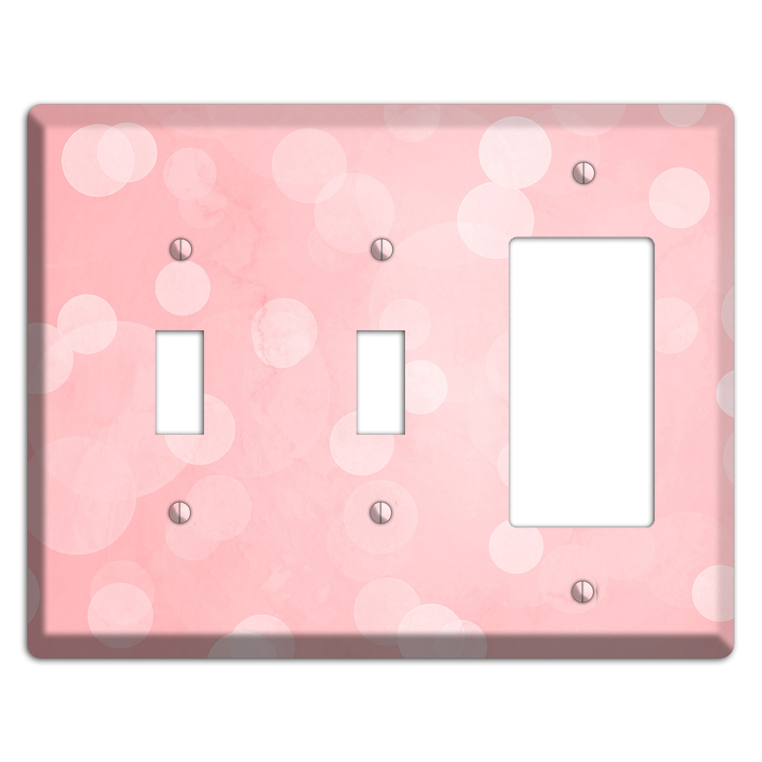 Supernova Soft Coral 2 Toggle / Rocker Wallplate
