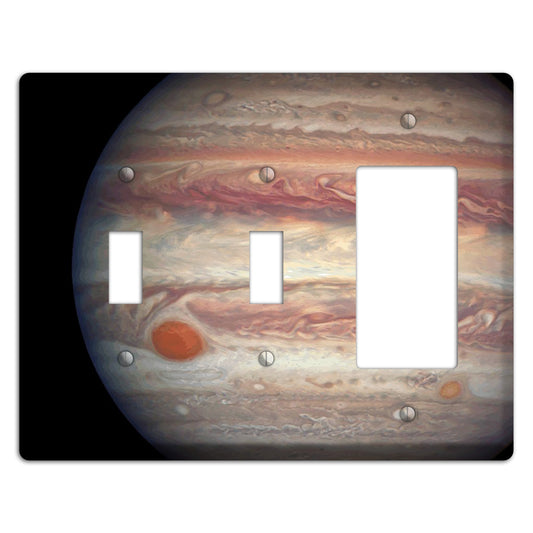 Jupiter's 2 Toggle / Rocker Wallplate